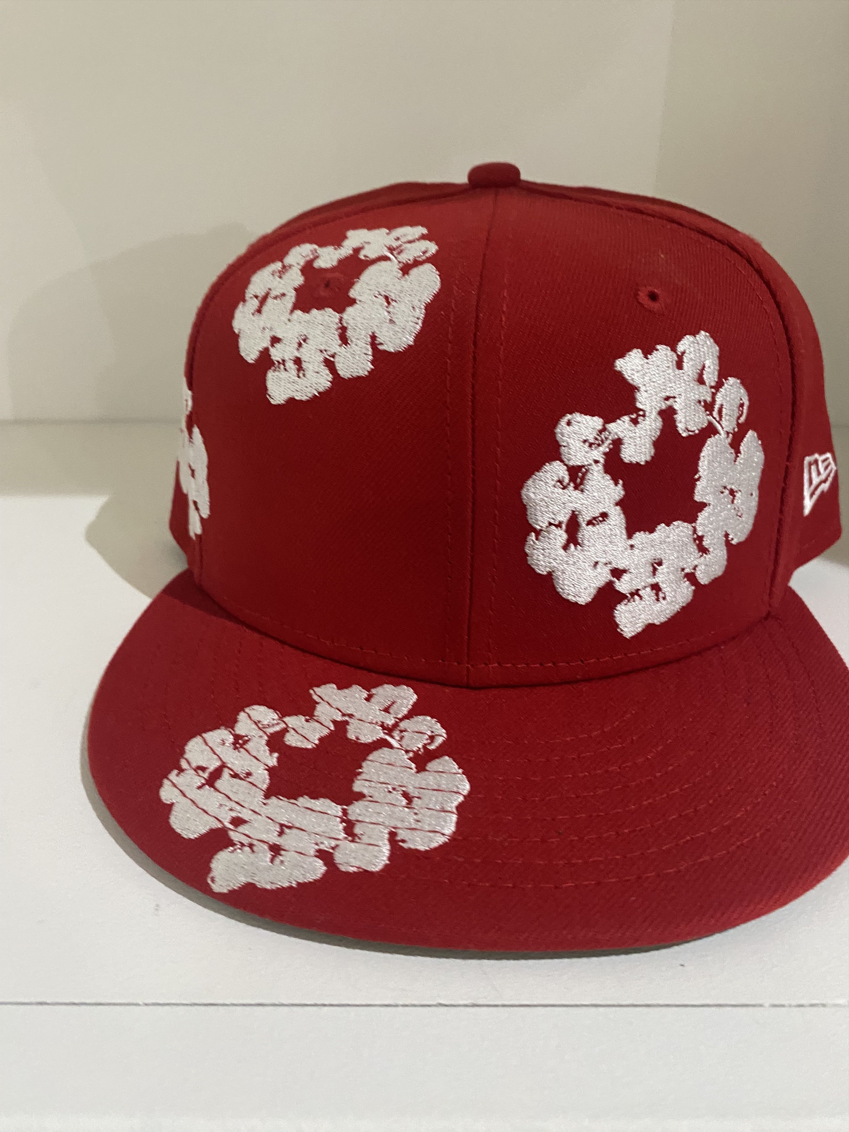denim tears new era hat cotton wreathed 7 1/2