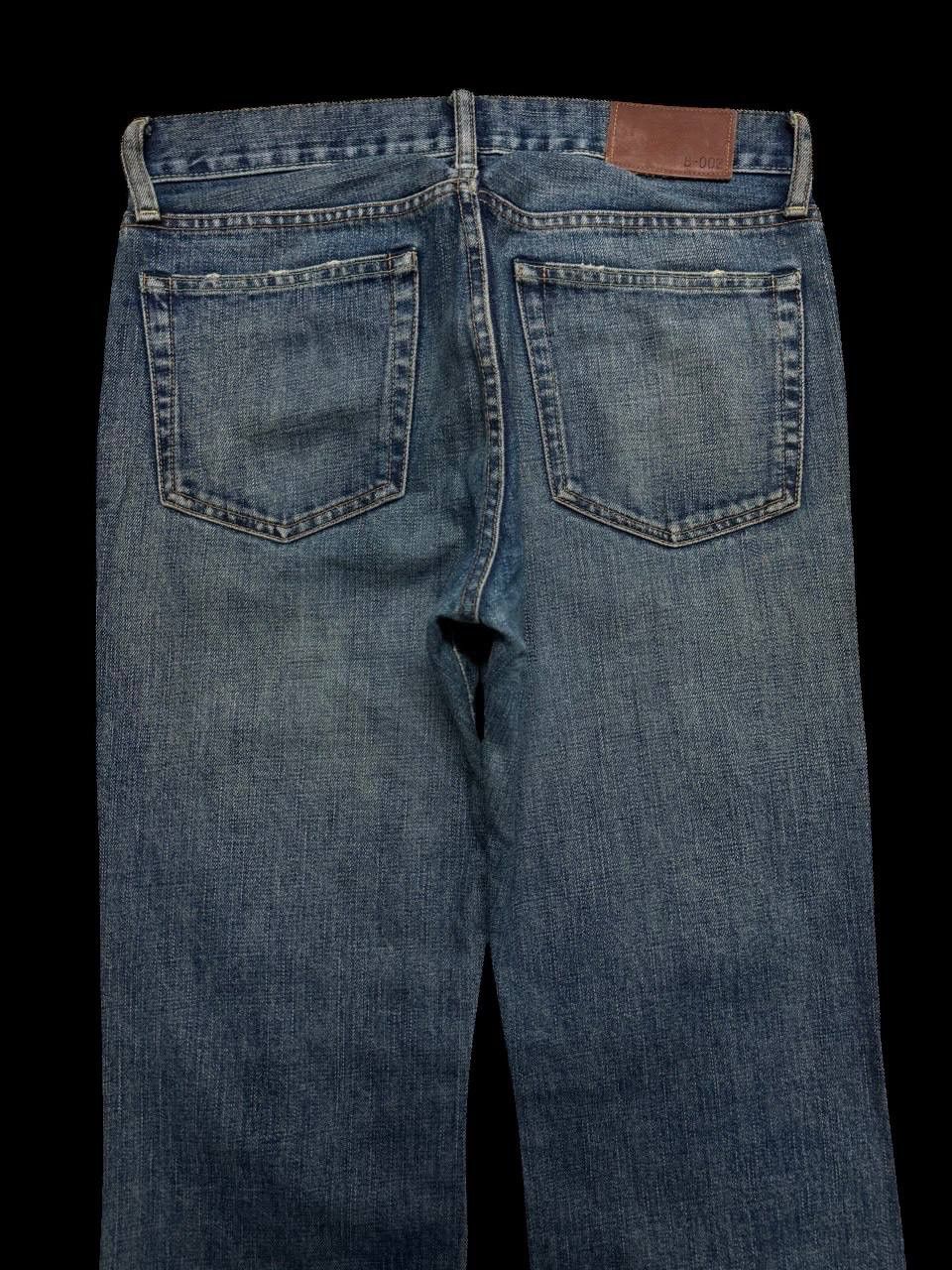 Uniqlo FLARE 90s Uniqlo Mudwash Sick Distressed Bootcut Denim Jeans Size US 31 - 13 Thumbnail