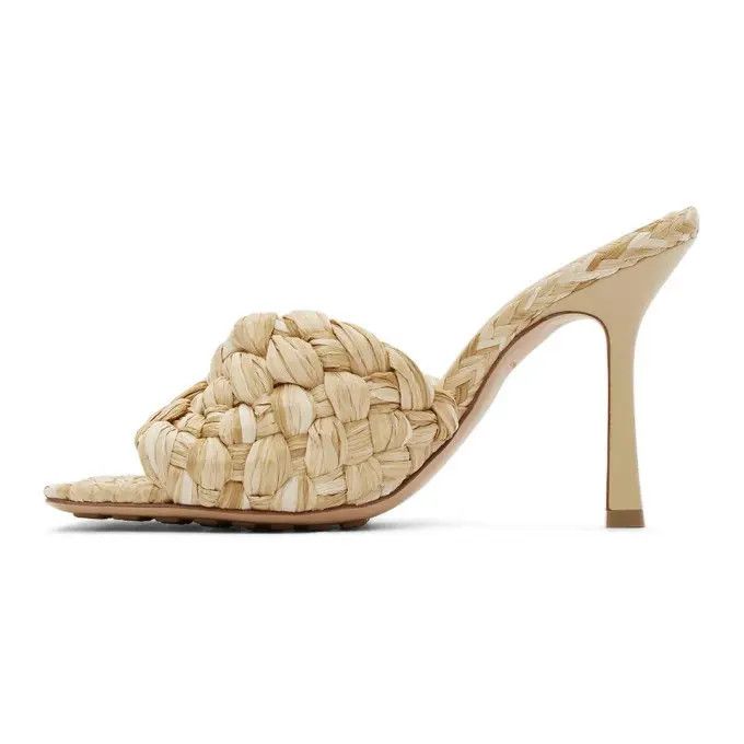 Bottega Veneta o1bcso1str0924 Stretch in Beige Size US 10.5 / IT 40.5 - 5 Thumbnail