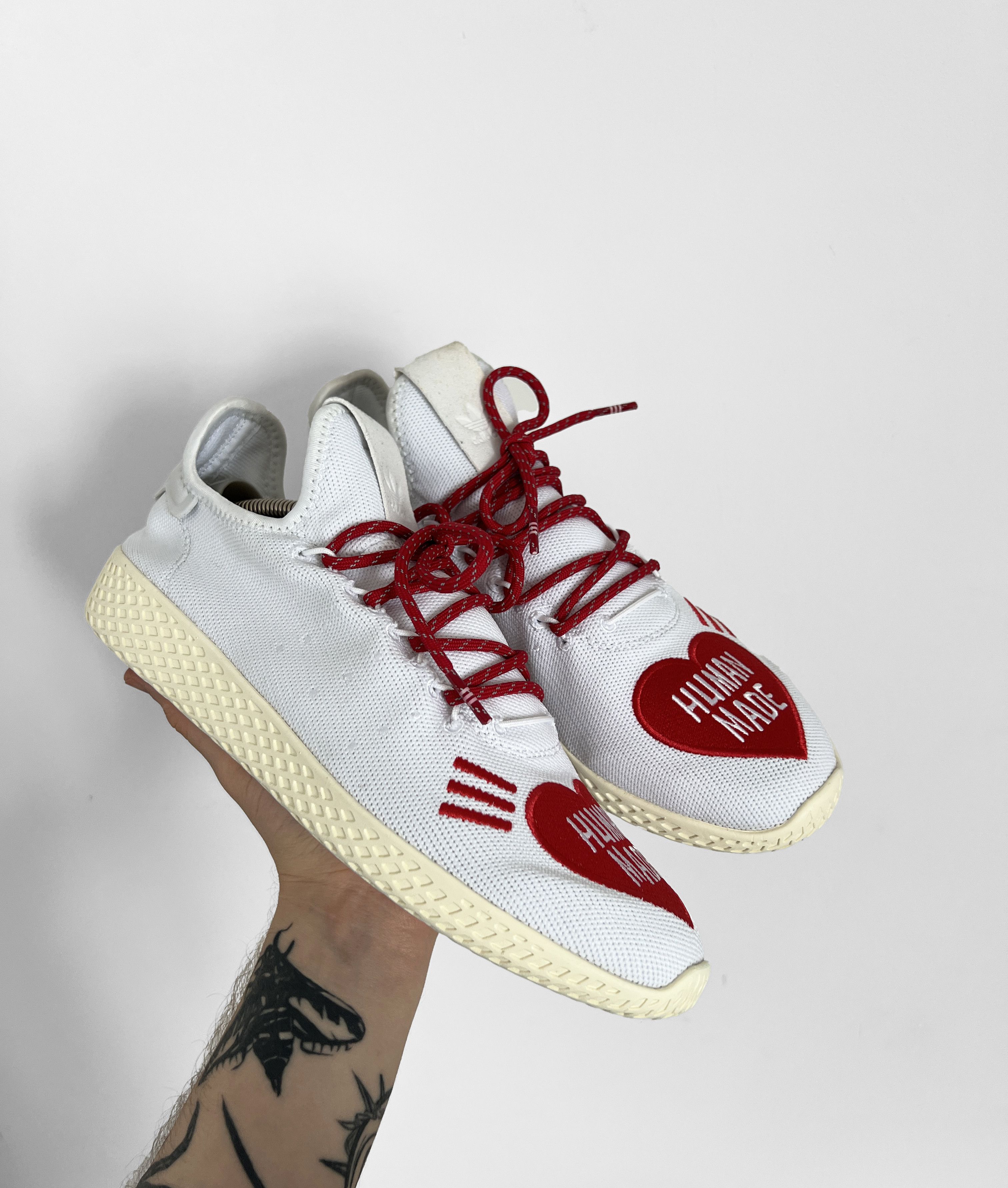 Adidas × Human Made Adidas human made pharrell williams sneaker Size US 8.5 / EU 41-42 - 2 Thumbnail