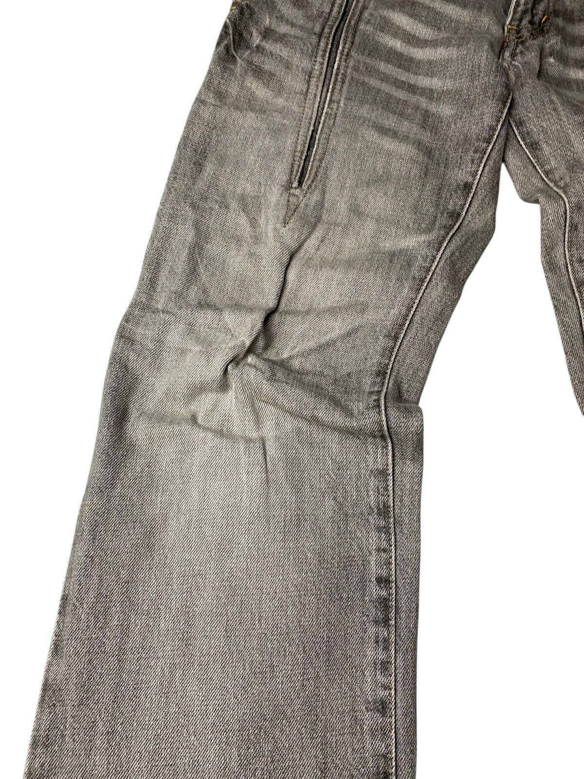 If Six Was Nine 2000's Schlussel Chain Clawmark Flared Jeans Size US 31 - 6 Thumbnail