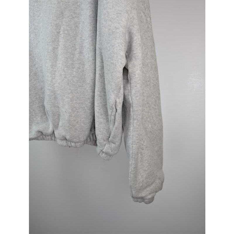 Jacquemus o1rshd1 Oversized Zip-Up Torneo Hoodie in Athletic Club Grey Size US XL / EU 56 / 4 - 15 Thumbnail