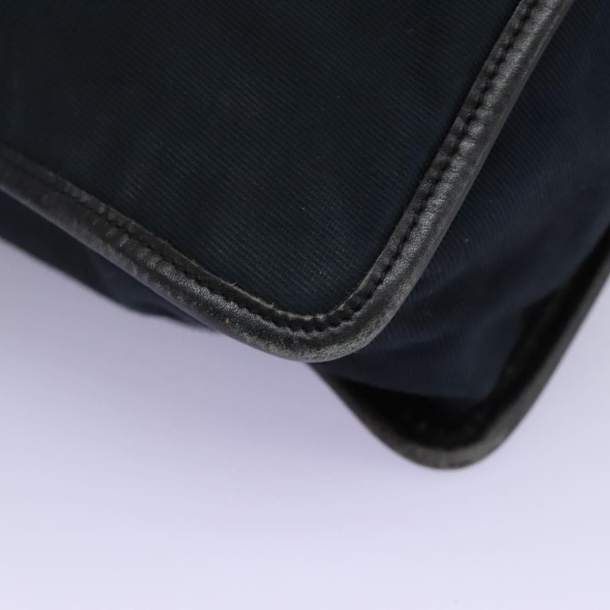 Gucci GUCCI Sherry Line Shoulder Bag Canvas Black Brown Size ONE SIZE - 12 Thumbnail
