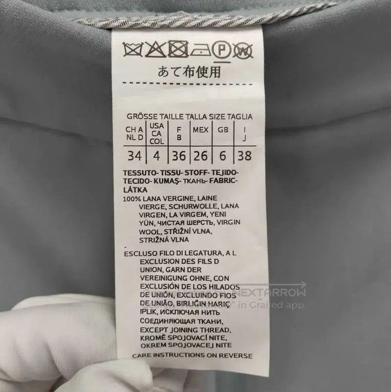 Max Mara MaxMara Light Blue Women's Casual Pants . Size 23" - 4 Thumbnail