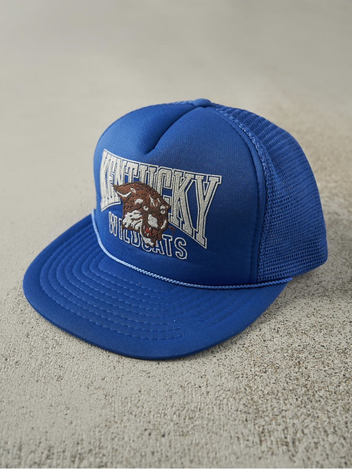 Vintage Vintage 90’s Blue Kentucky Wildcats Foam Trucker Hat Size ONE SIZE - 2 Thumbnail