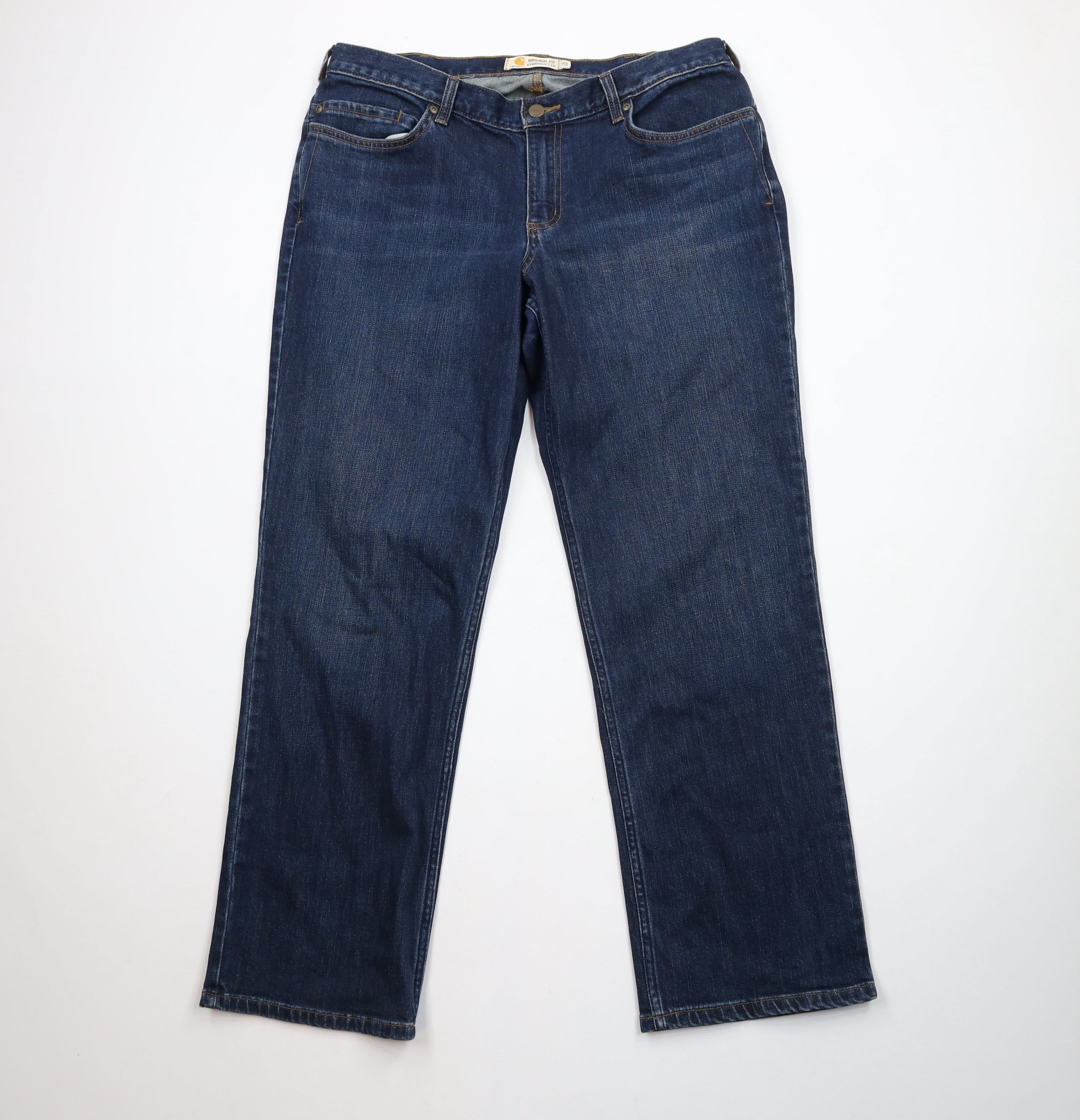 Carhartt × Vintage Vintage Carhartt Short Original Fit Straight Leg Denim Jeans Size 36" / US 14 / IT 50 - 1 Thumbnail