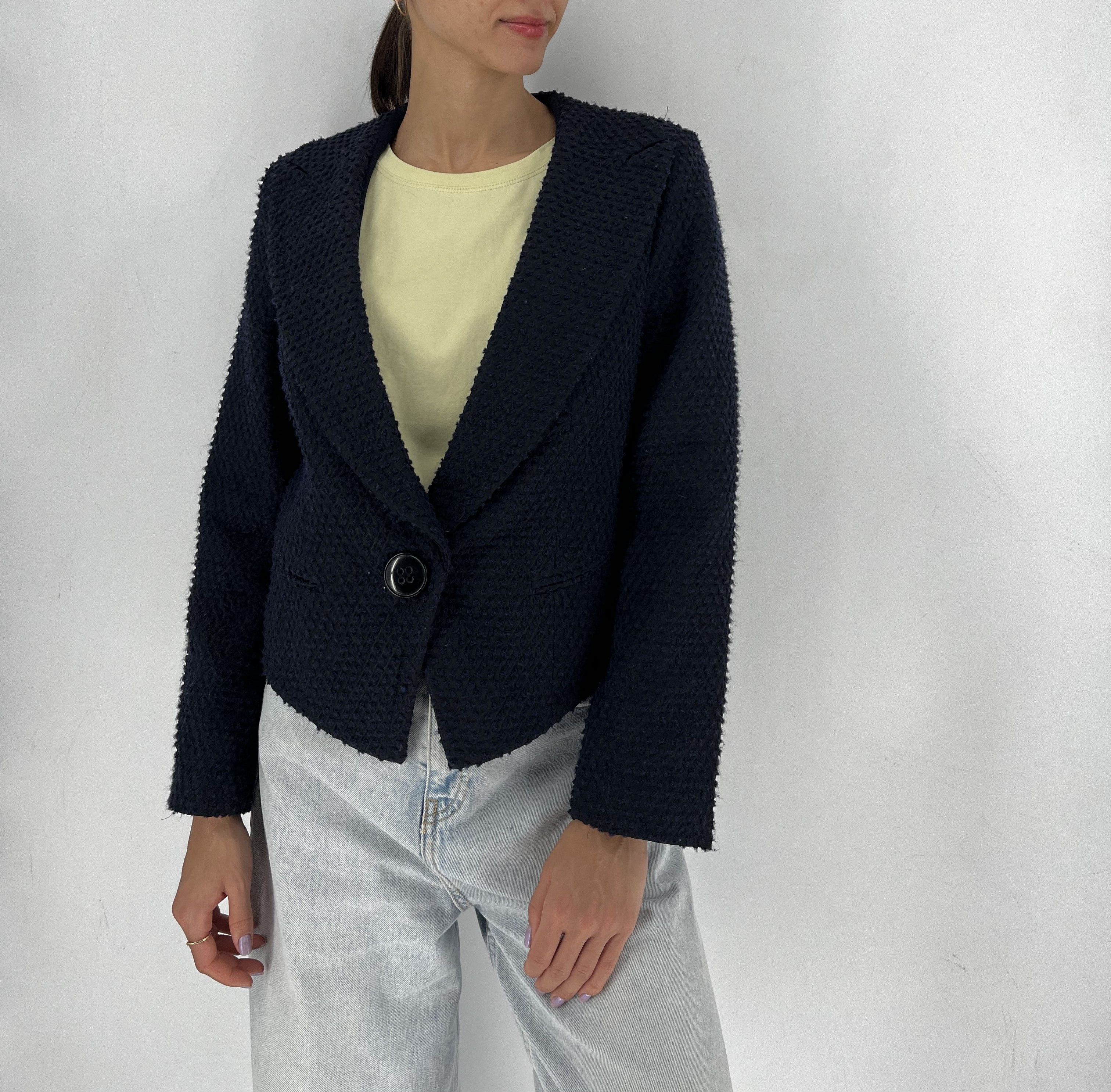 Emporio Armani Emporio Armani Women’s Blazer Made in Italy Size L / US 10 / IT 46 - 3 Thumbnail