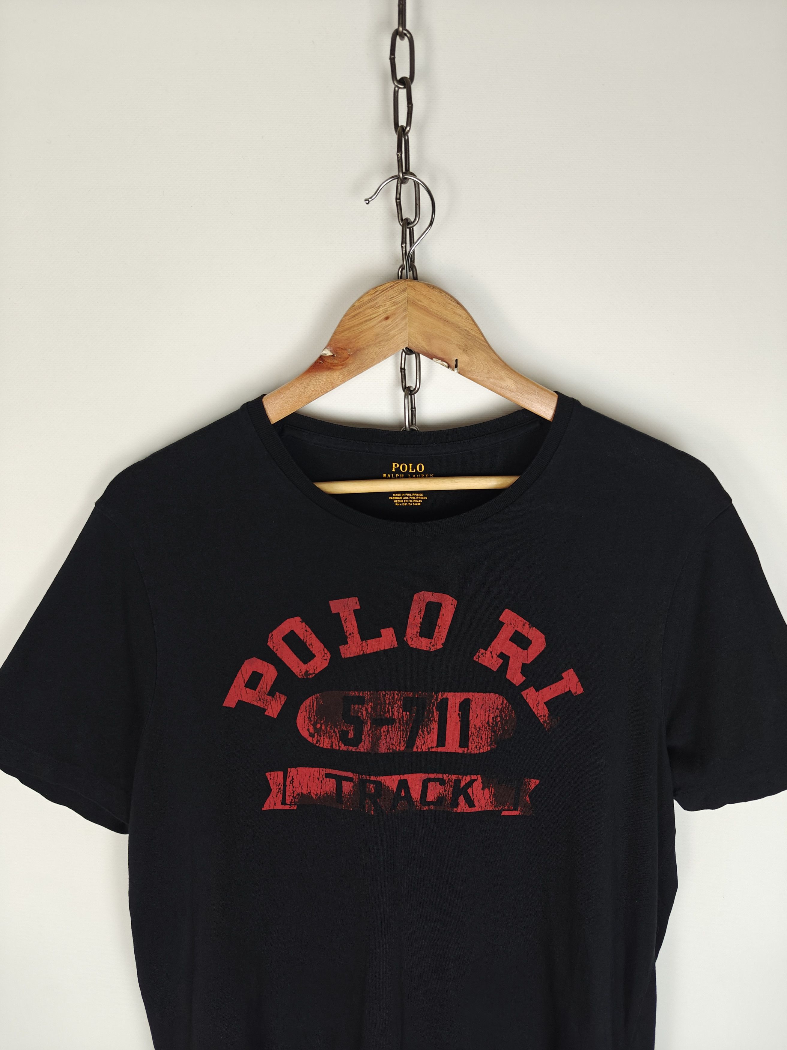 Polo Ralph Lauren Polo Ralph Lauren T-Shirt Center Logo Tee Black size L Size US L / EU 52-54 / 3 - 2 Thumbnail