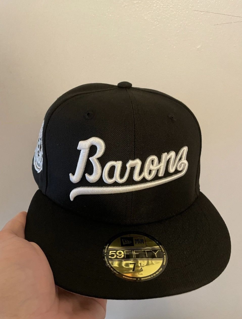 image of Hat Club x New Era Topperz Usa Birmingham Barons Script Southern League Size in Black, Men's