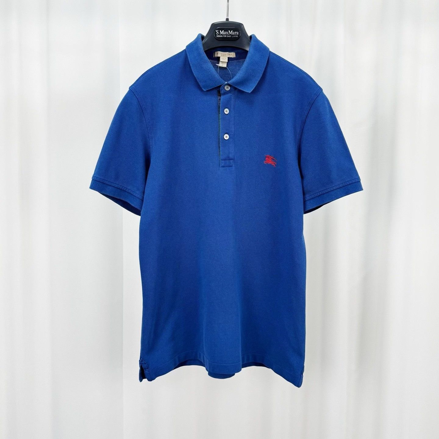 Burberry Burberry Embroidered Horse Check Polo Size US S / EU 44-46 / 1 - 1 Preview