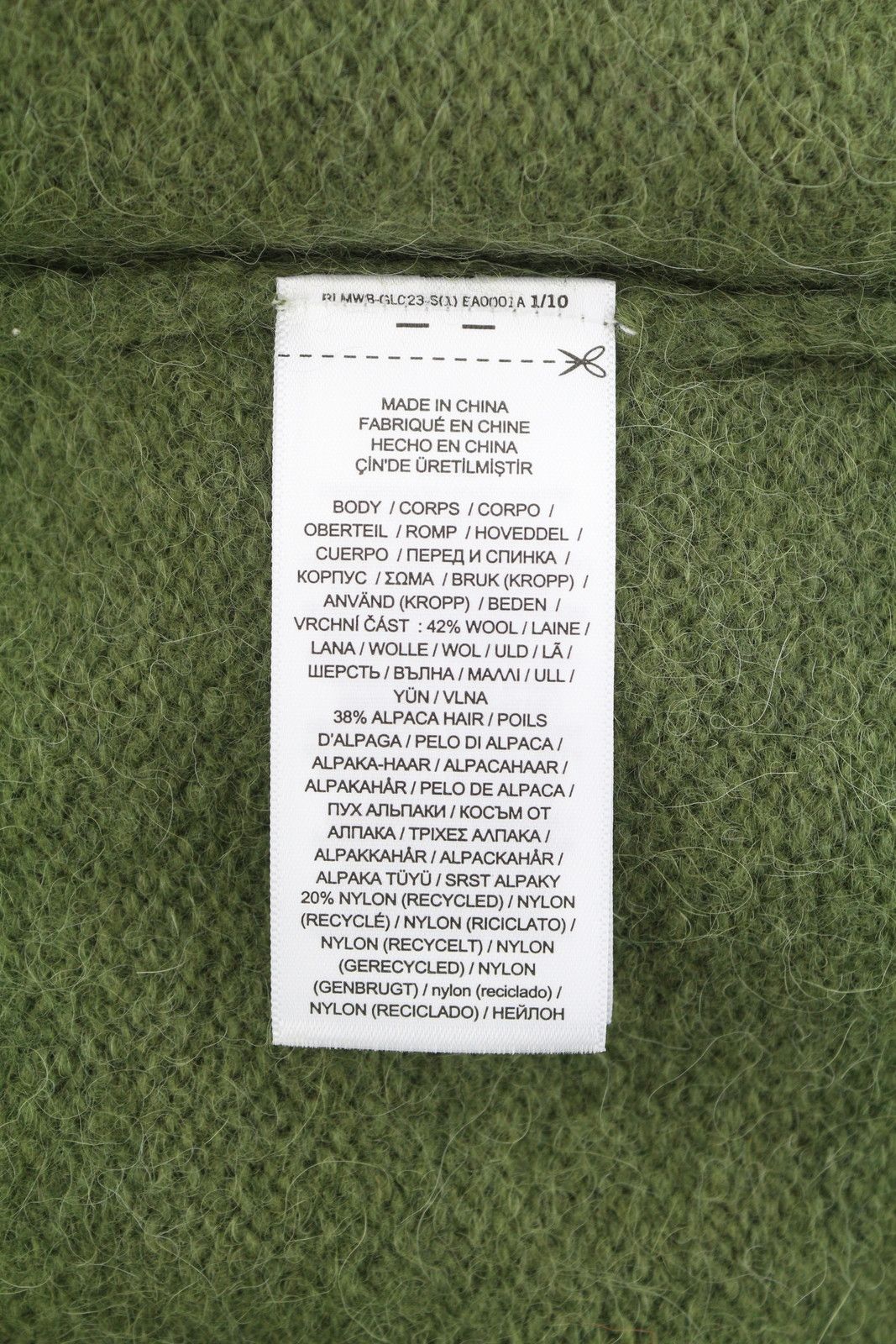 Ralph Lauren OLIVE S Wool Alpaca Blend Pullover Jumper 86921 Size US S / EU 44-46 / 1 - 8 Thumbnail