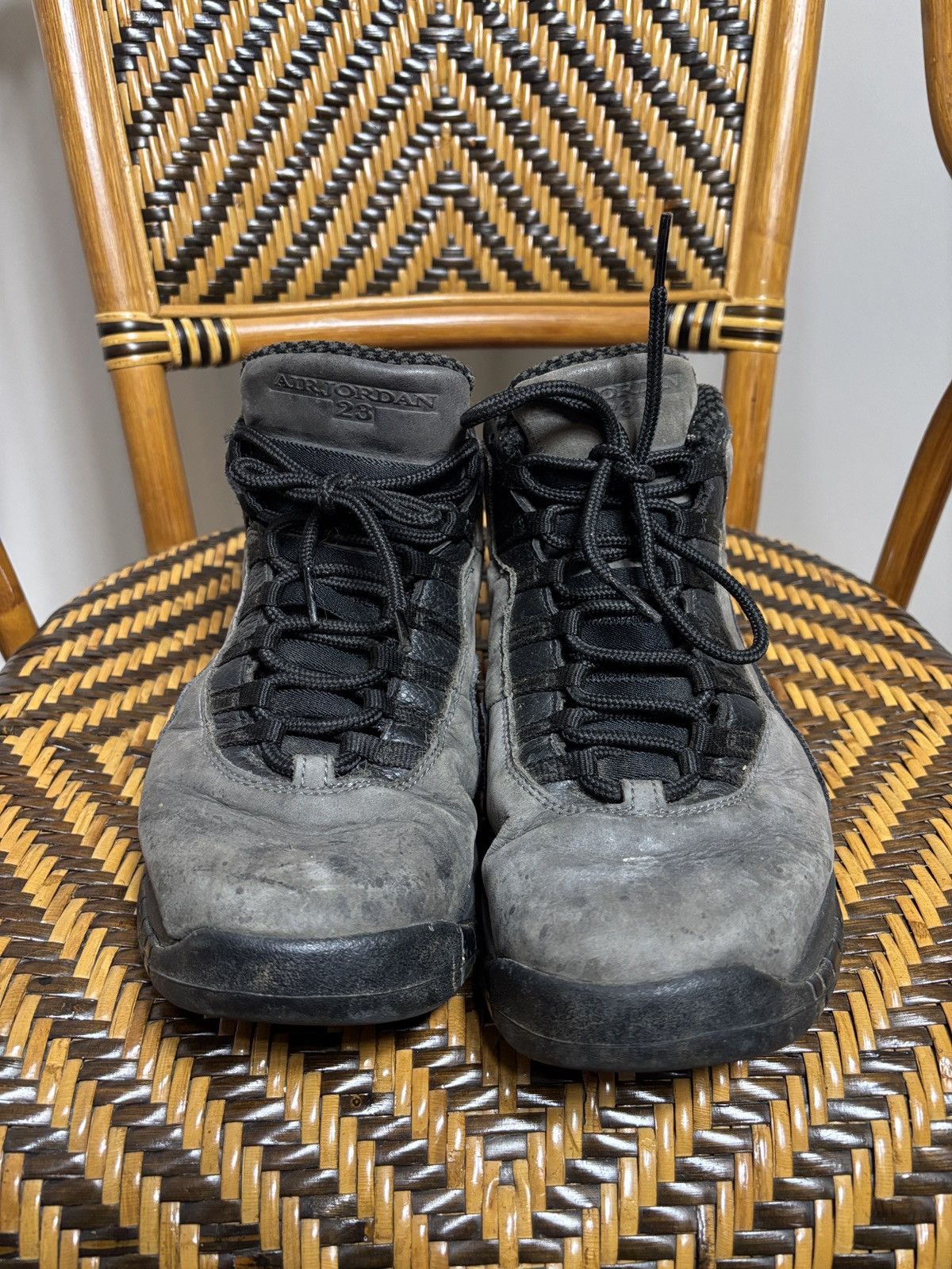 Jordan Brand Jordan 10 Retro Shadow Size 11 2018 310805-002 Size US 11 / EU 44 - 2 Thumbnail