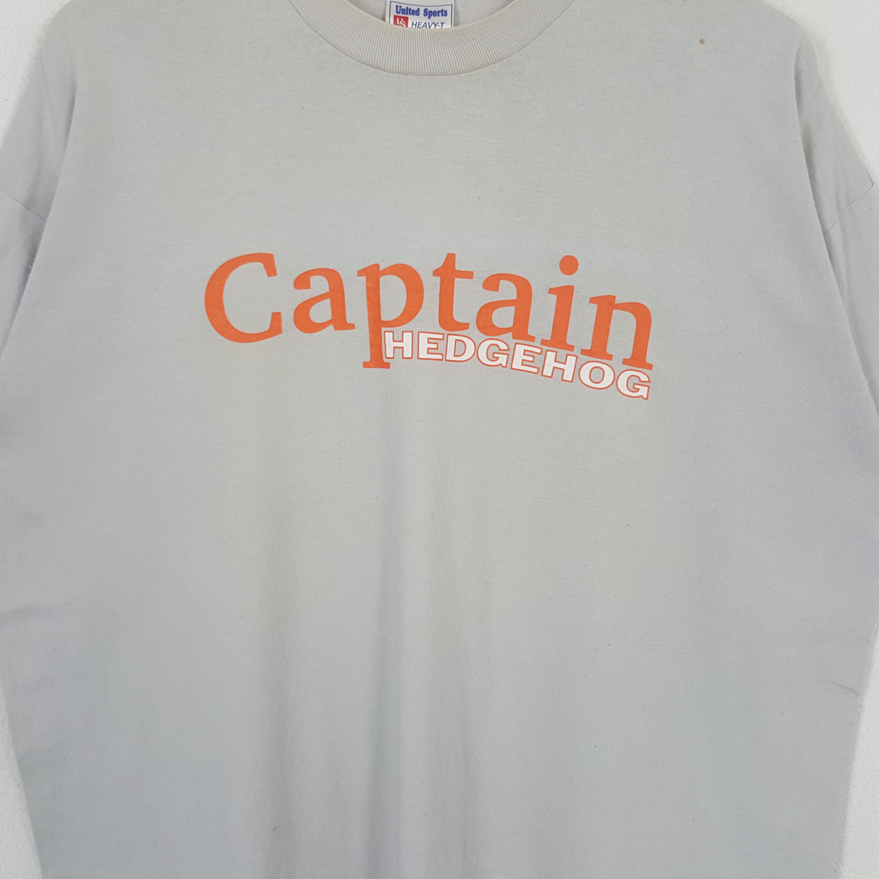 Band Tees Vintage Captain Hedge Hog Japan Musical Group Tshirt RR3 Size US XL / EU 56 / 4 - 2 Thumbnail