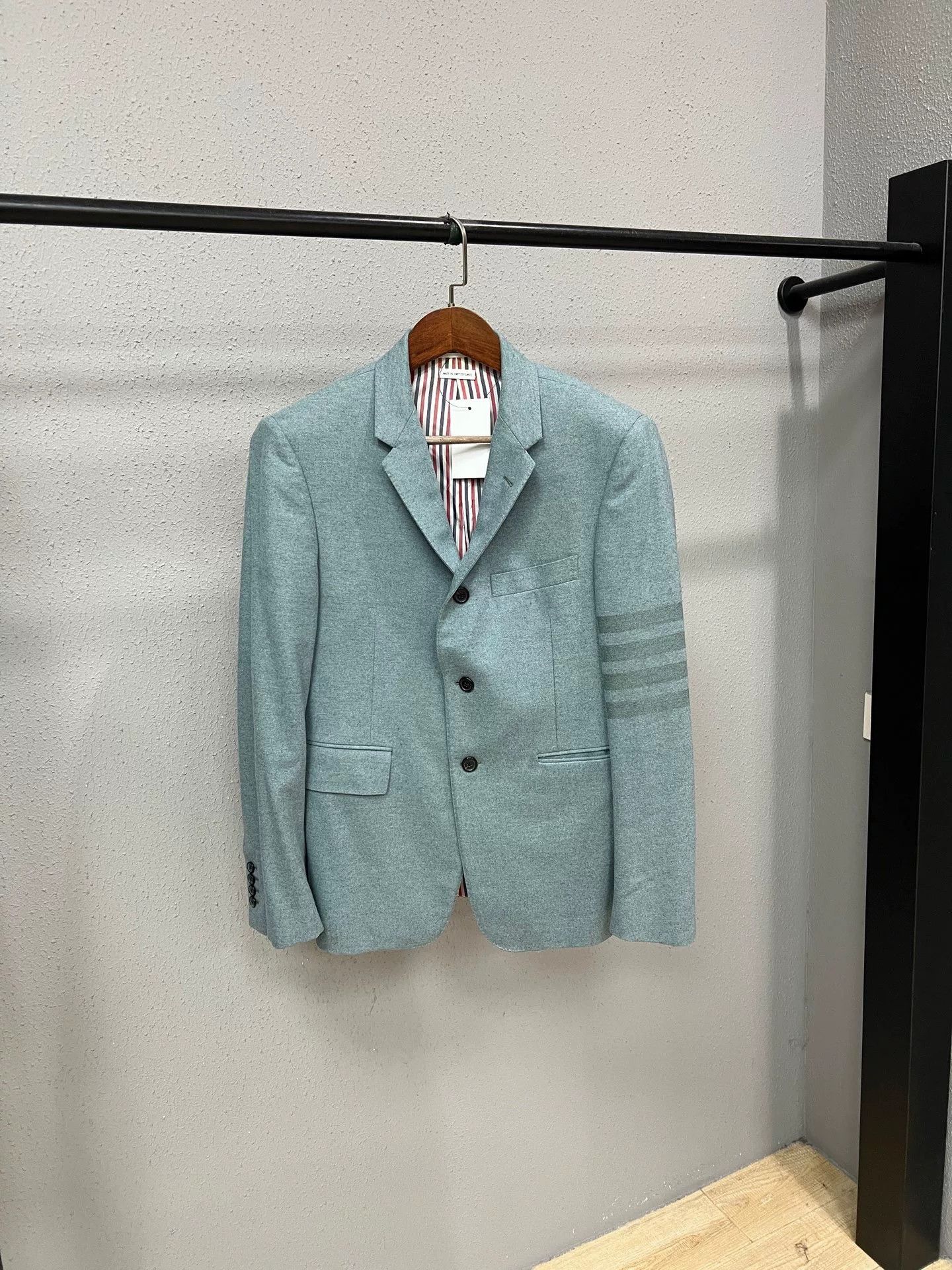 Thom Browne Thom Browne Formal Striped Brown Suit 40r Men Size 40R - 1 Thumbnail