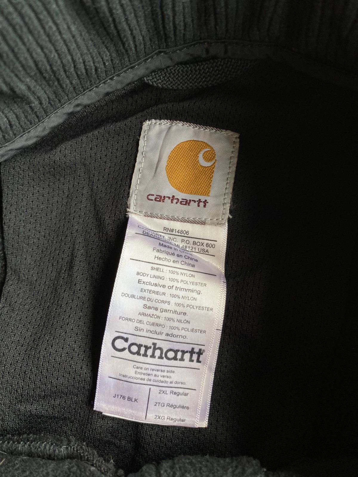 Carhartt Carhartt Softshell Lined Jacket Winter Coat Size US XXL / EU 58 / 5 - 5 Thumbnail