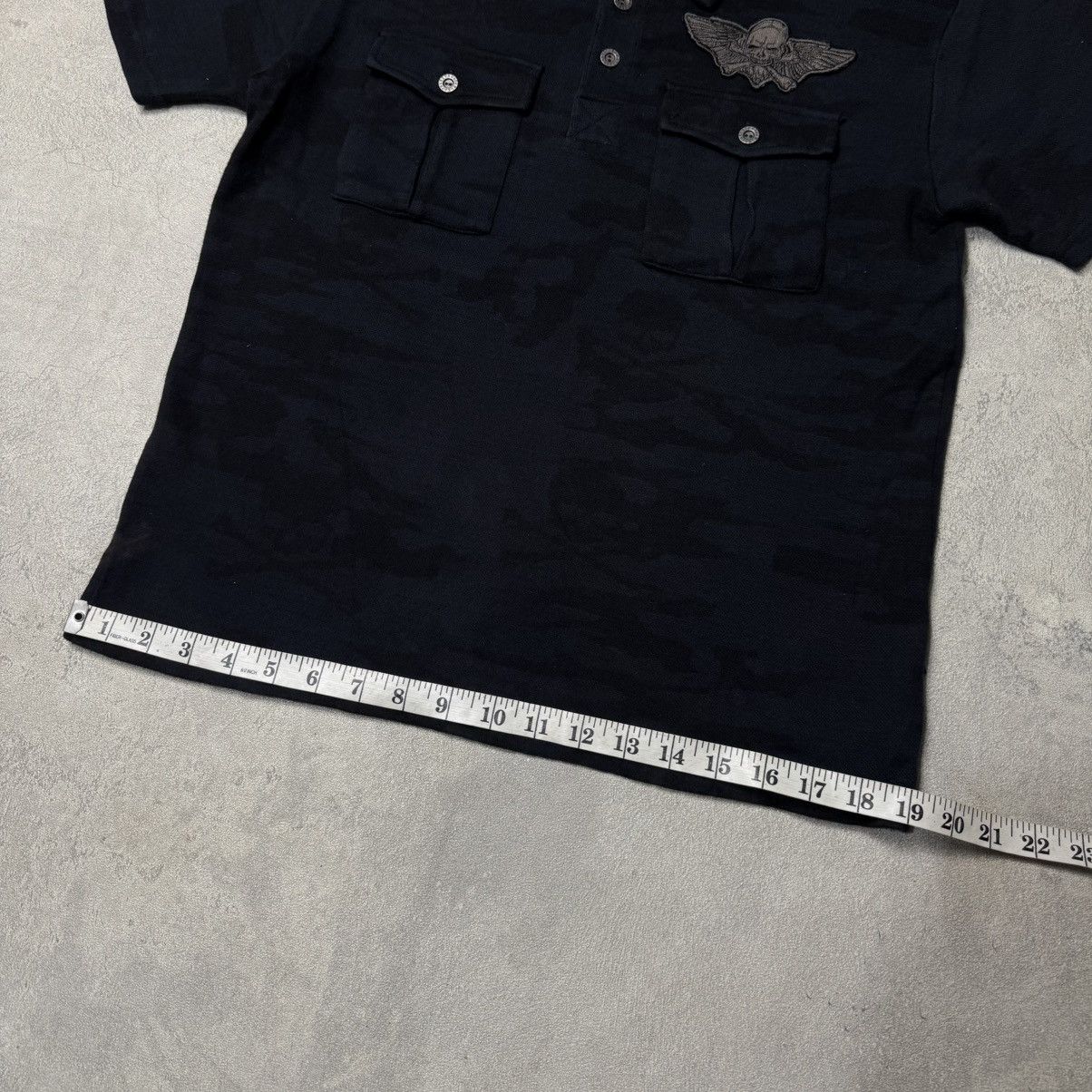 Vanson Leathers VANSON LEATHERS VINTAGE RARE COLLAR T-SHIRT Size US M / EU 48-50 / 2 - 11 Thumbnail