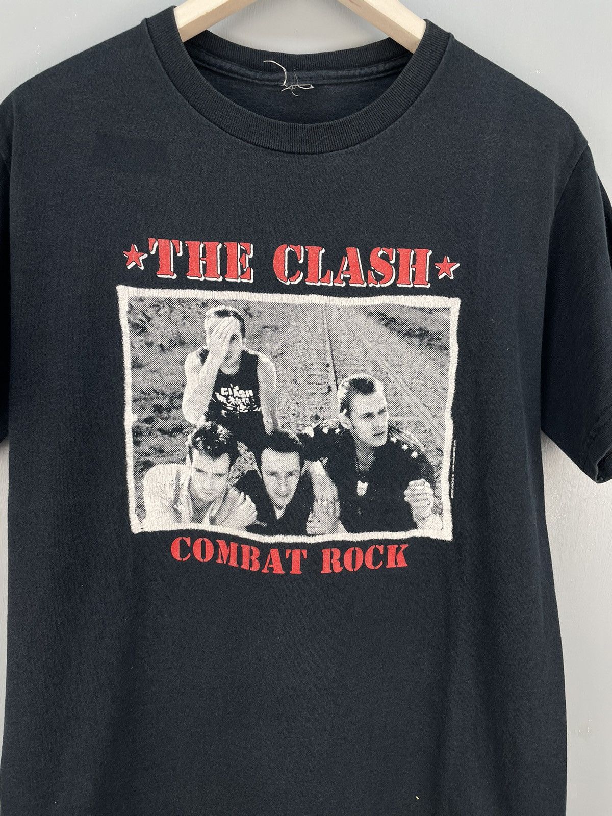 Band Tees Vintage Y2K The Clash Combat Rock punk band t shirt Size US M / EU 48-50 / 2 - 3 Thumbnail