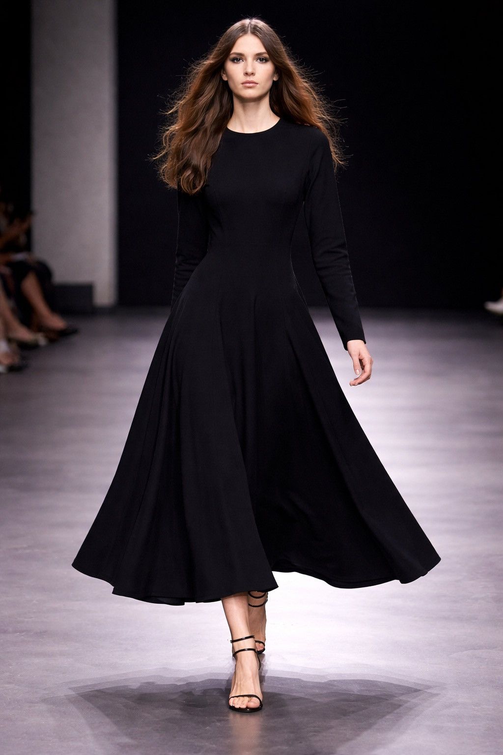 Comme des Garcons ‼️LAST DROP‼️CDG Tricot AD1988 Black Light Wool Flare Dress Size ONE SIZE - 1 Thumbnail