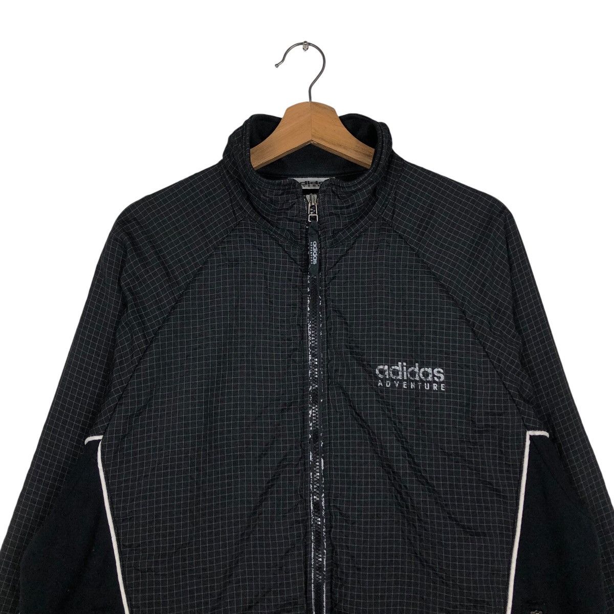 Adidas 📌Vintage Adidas Adventure Zipper Jacket Tartan Design Size US M / EU 48-50 / 2 - 4 Thumbnail