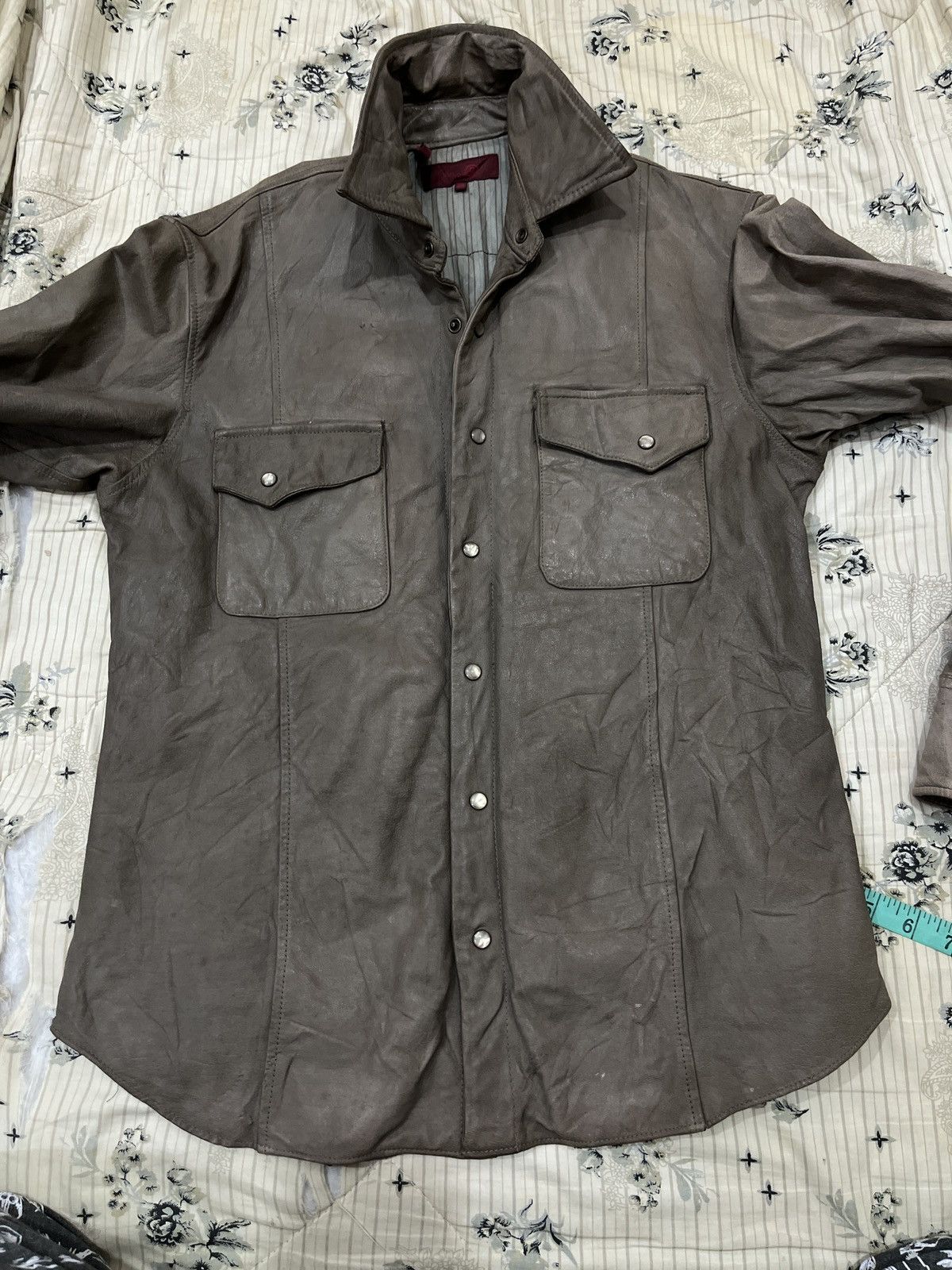 Genuine Leather 🔥🔥🔥ARCHIVE WHOLE 9 JACKET SHIRTS LEATHER Size S / US 4 / IT 40 - 7 Thumbnail