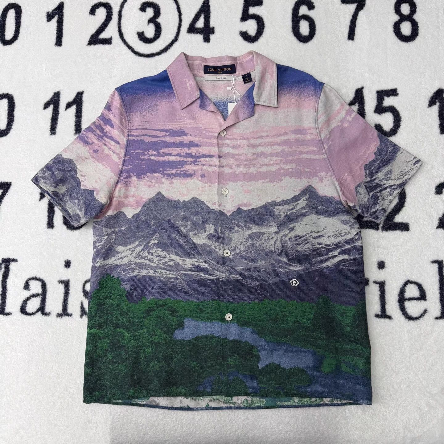 Louis Vuitton Multi Nature Print Short Sleeve Button-Up Shirt Size US L / EU 52-54 / 3 - 1 Thumbnail