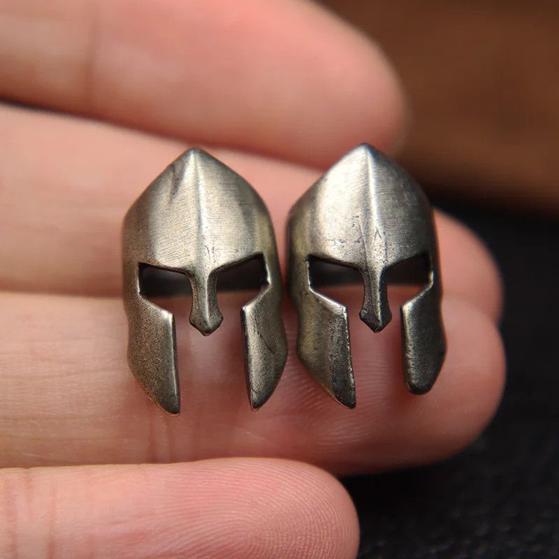 Handmade 3Pcs Spartan Warrior Knife Beads Paracord Bead Zipper Charms Size ONE SIZE - 1 Thumbnail