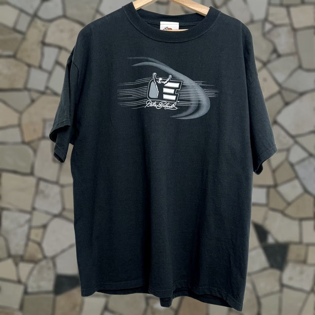 Nutmeg Dale Earnhardt NASCAR The Intimidator T-Shirt Tee Black Sz XL Short Sleeve DE Size US XL / EU 56 / 4 - 1 Thumbnail