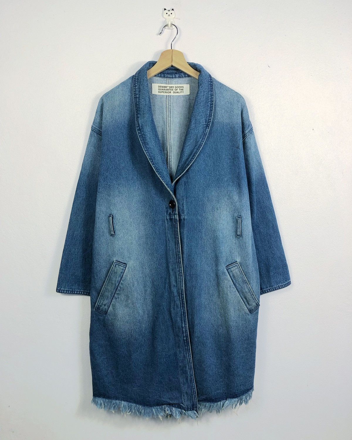 Denime Rare Vintage Denime Japan Long Robe Jacket Size US L / EU 52-54 / 3 - 1 Thumbnail