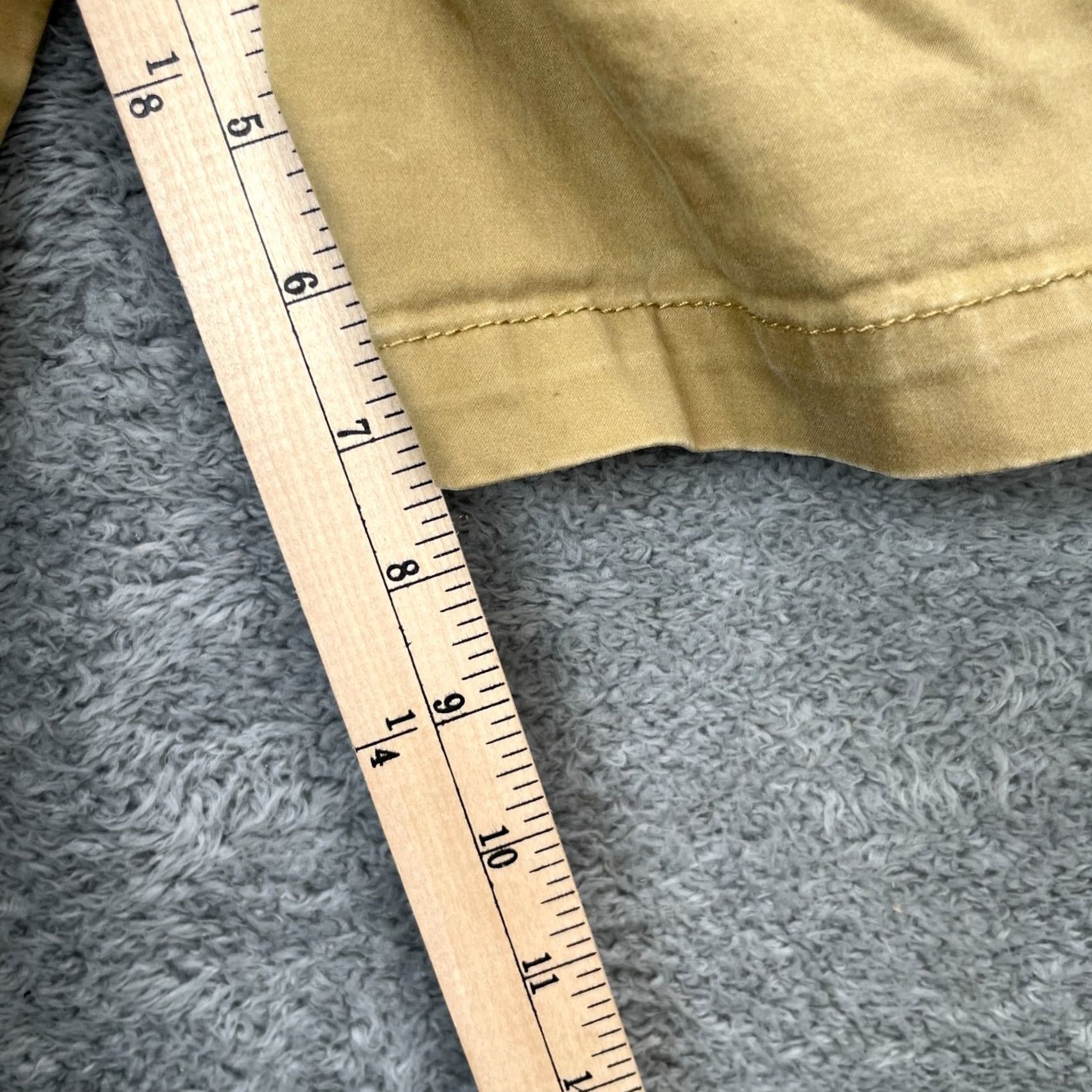 Vintage Bearbottom Shorts Mens 32 Brown Chino Cotton Stretch Golf Resort Wear Casual Size US 32 / EU 48 - 6 Thumbnail