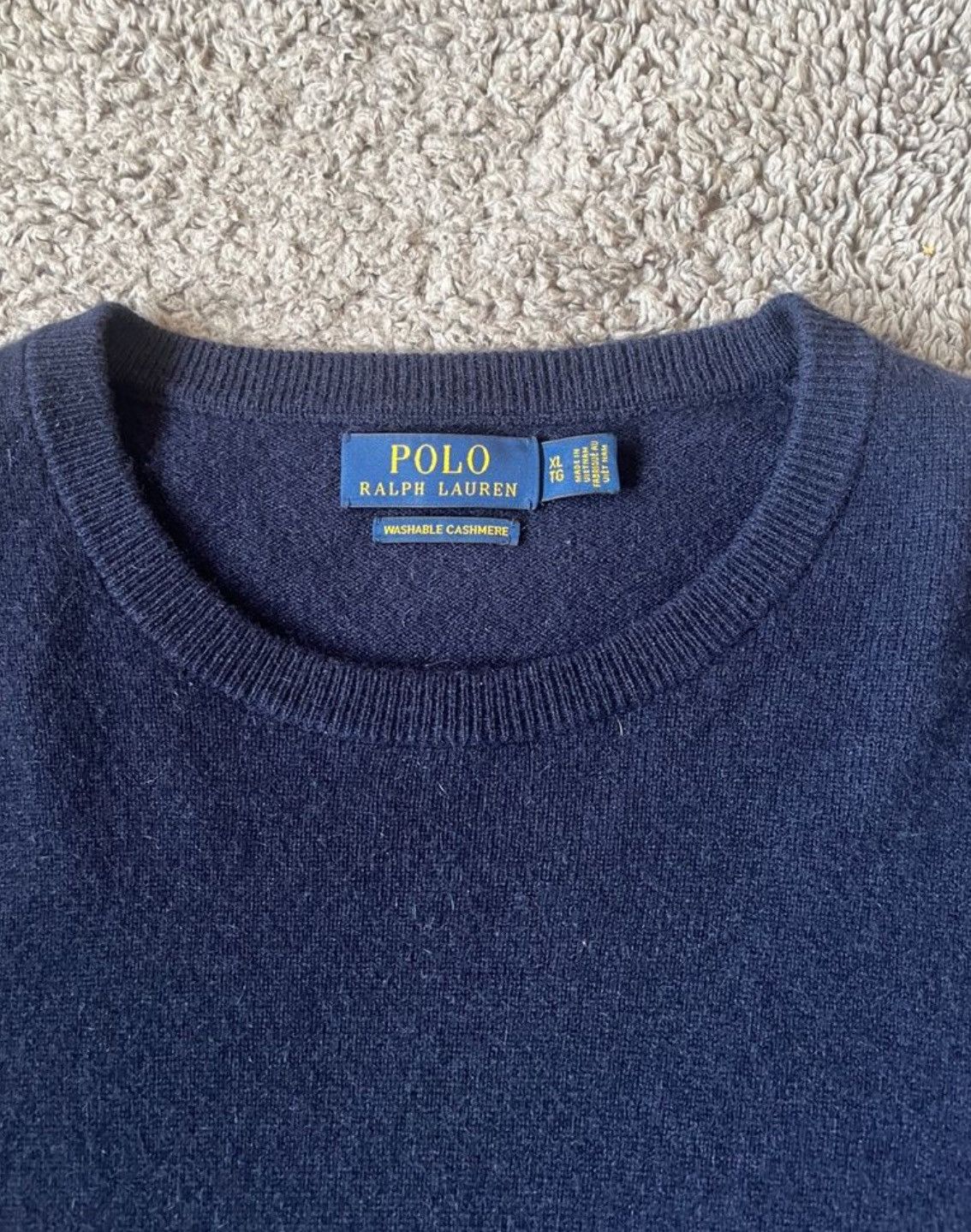 Polo Ralph Lauren Ralph Lauren sweater 100% cashmere Size US XL / EU 56 / 4 - 2 Thumbnail
