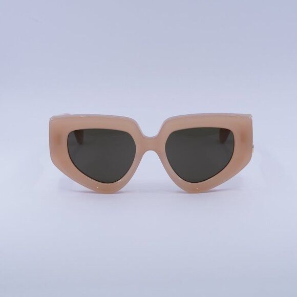 Loewe Loewe LW40154U 72E Sunglasses Shiny Pink Cat Eye Frame Size ONE SIZE - 2 Thumbnail