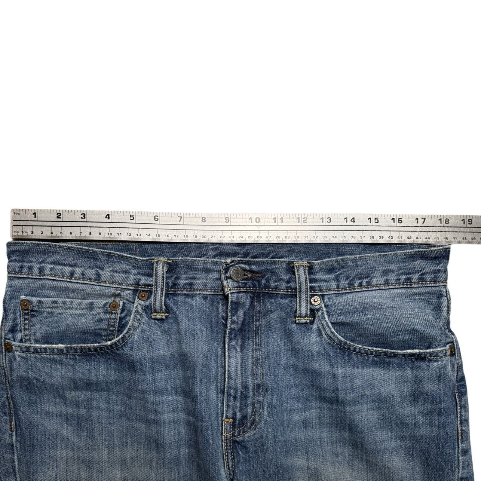 Levi's Levi's 511 Light Wash Slim Fit Jeans Skater Grunge 34 X 34 Size US 34 / EU 50 - 5 Thumbnail