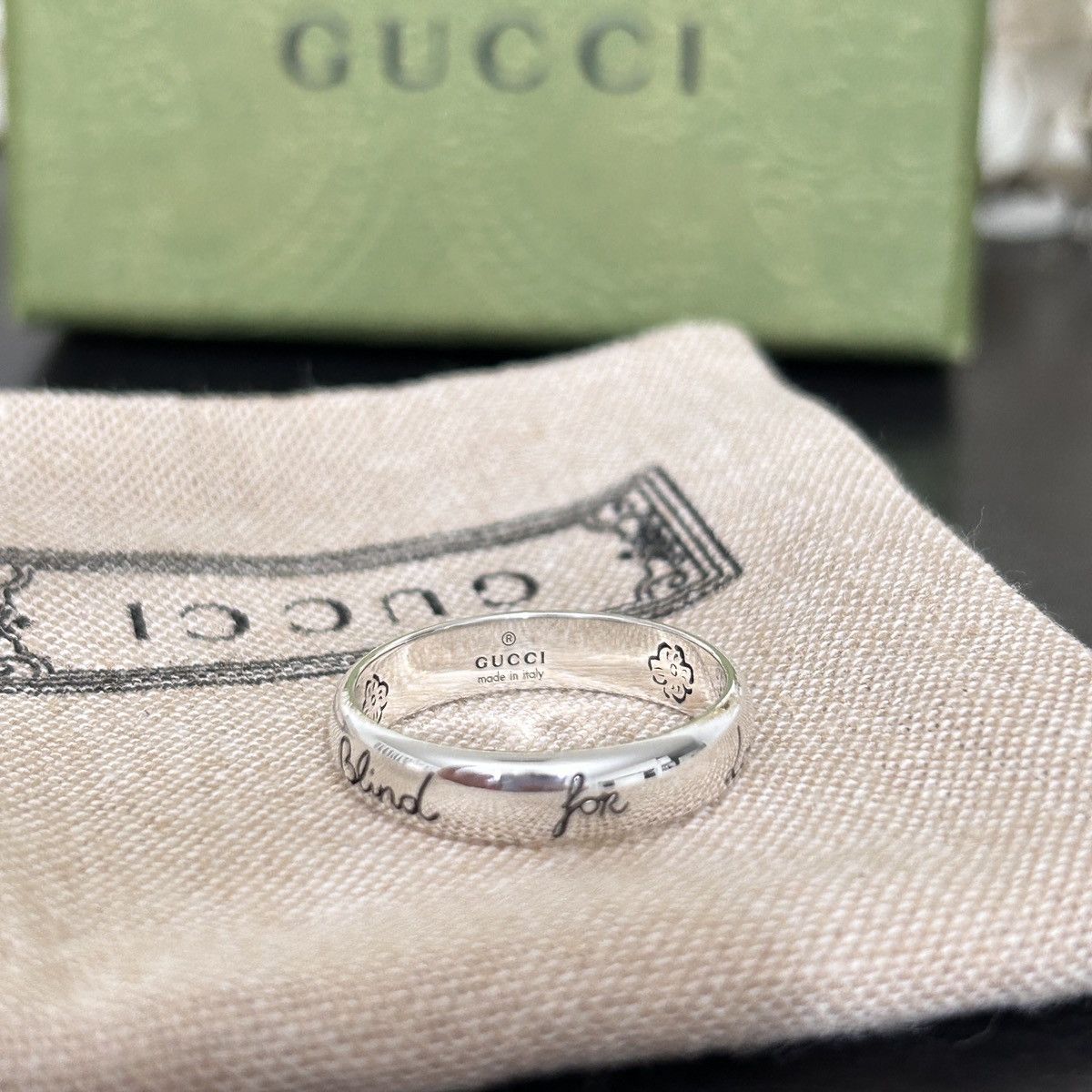 Gucci Gucci Blind For Love Ring - 10US Size ONE SIZE - 3 Thumbnail