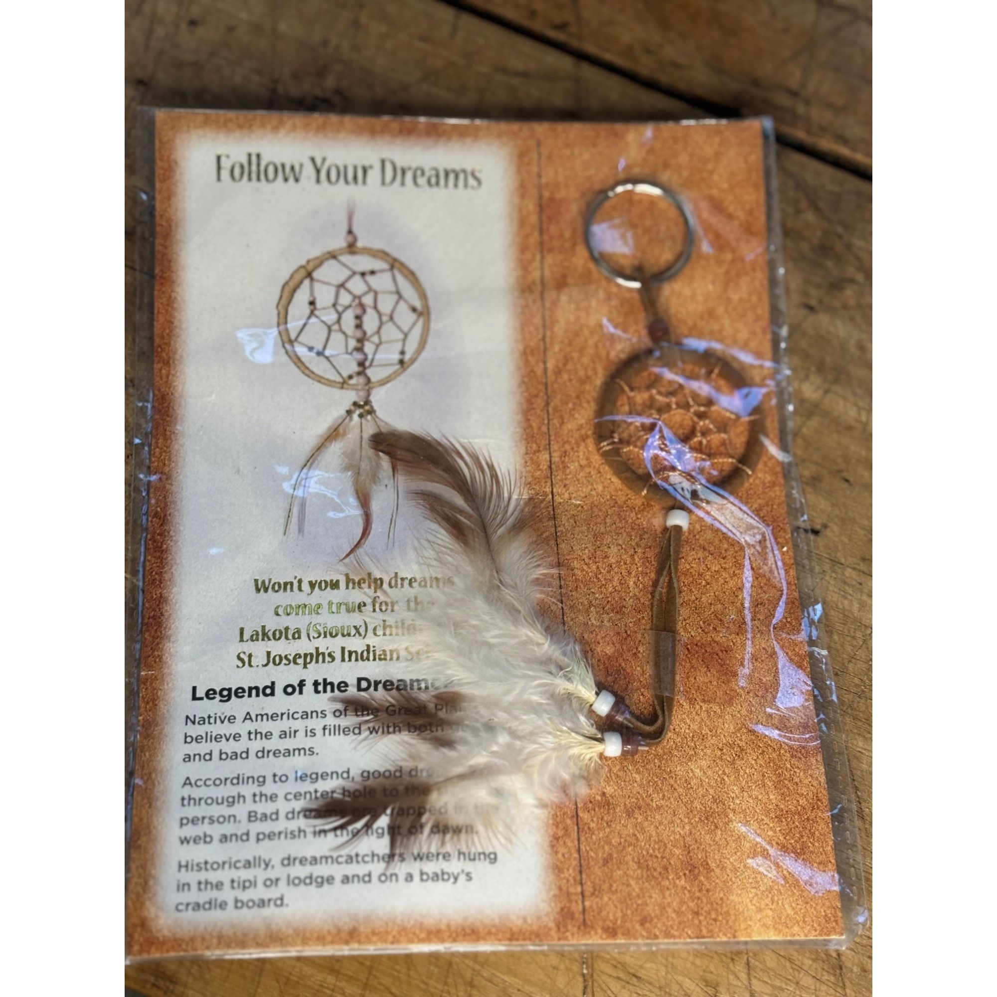 Other Turquoise Beaded Dreamcatcher Earrings & Feathered Keychain Size ONE SIZE - 5 Thumbnail