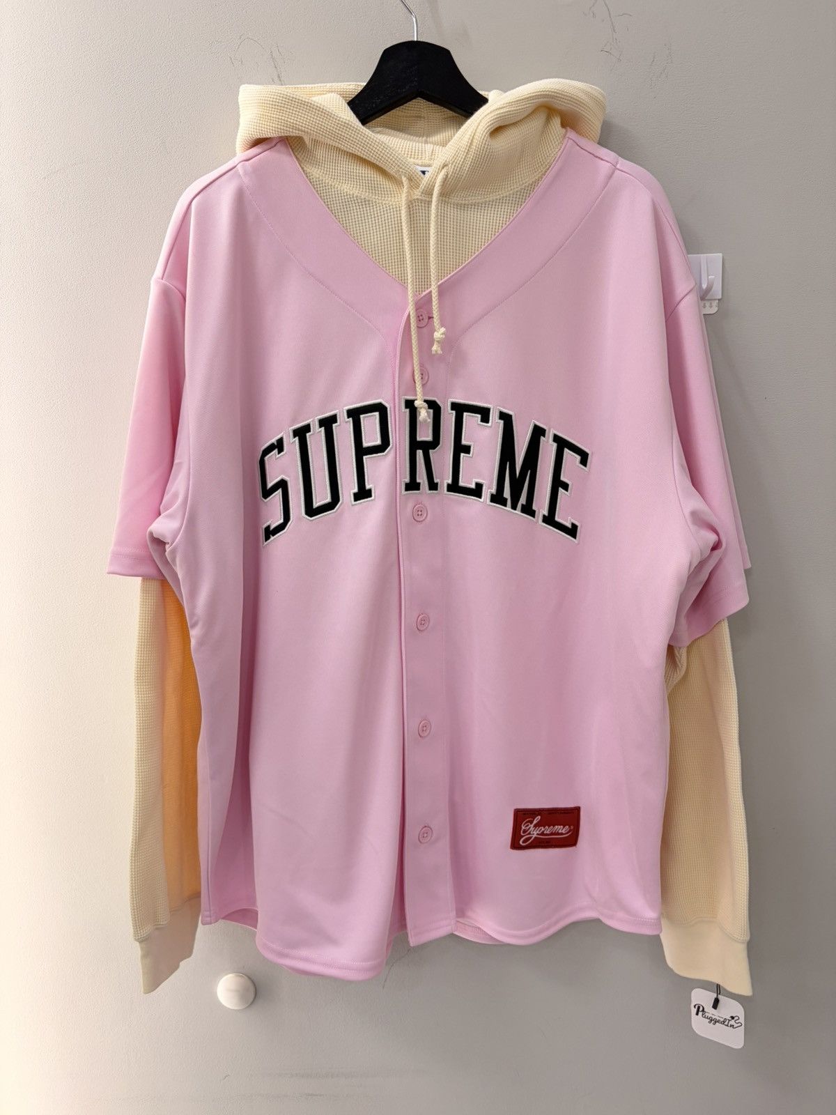 Supreme Supreme SOX Baseball Jersey Hoodie Size US L / EU 52-54 / 3 - 1 Thumbnail