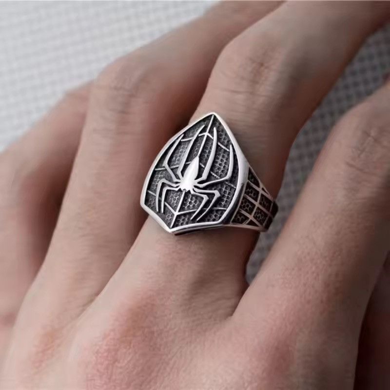 Jewelry Spider Design Open Ring Size ONE SIZE - 1 Thumbnail