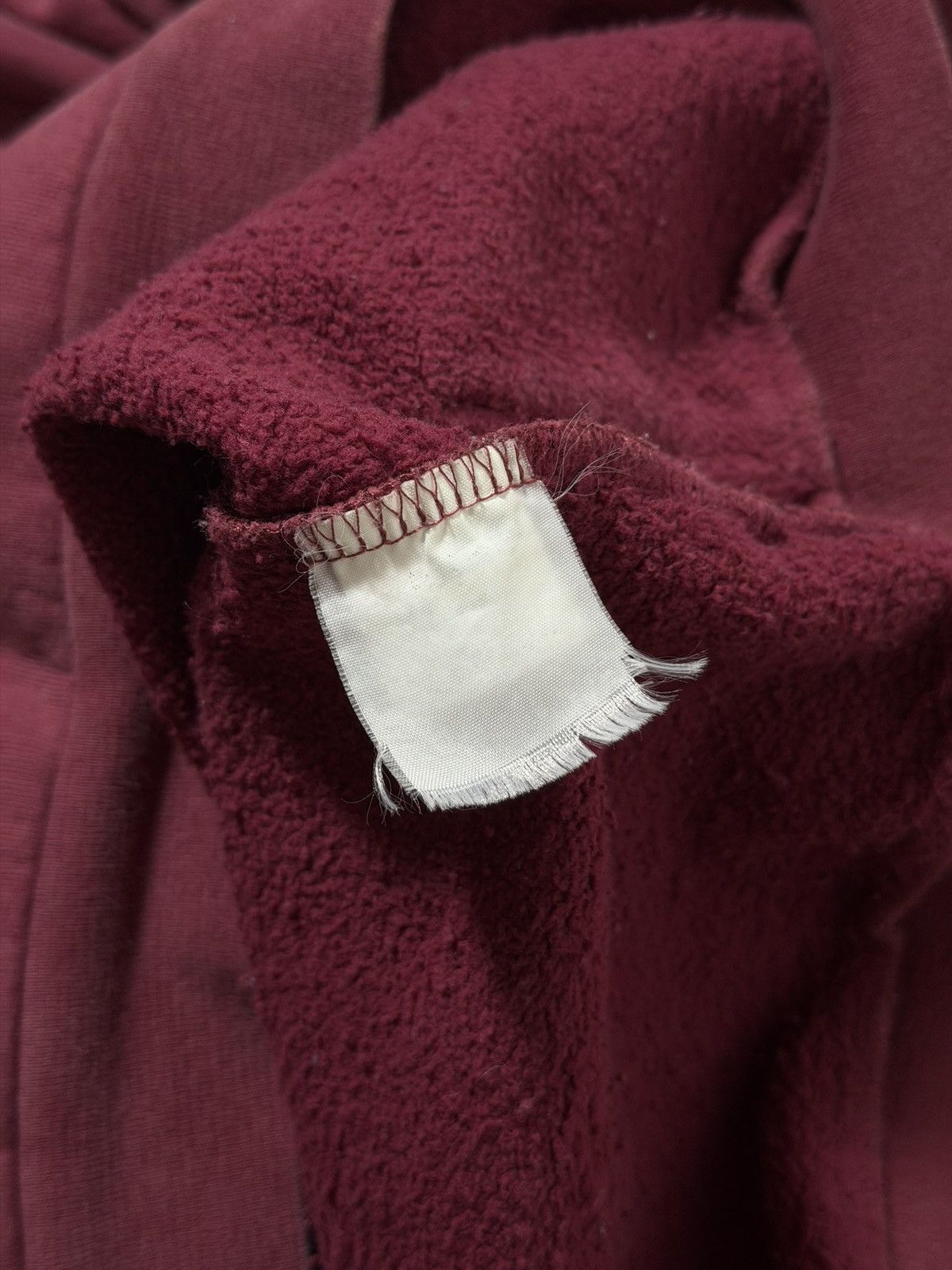 Raf Simons AW02 Raf Simons Red Virginia Creeper Colligate Hoodie Size US S / EU 44-46 / 1 - 5 Thumbnail