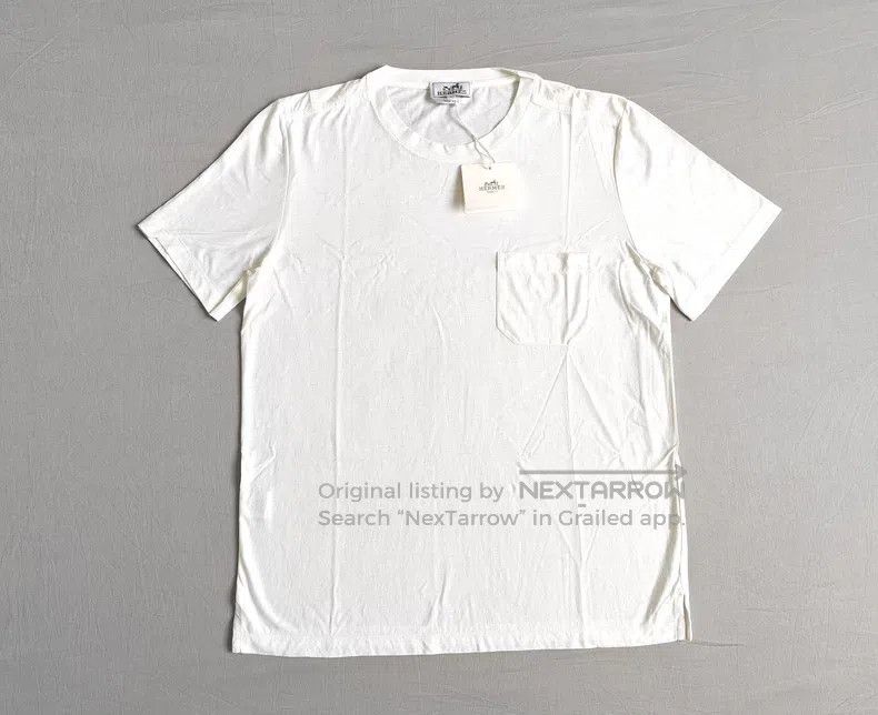 Hermes Hermes Short-sleeved t-shirt, 100% cotton Size US M / EU 48-50 / 2 - 1 Thumbnail
