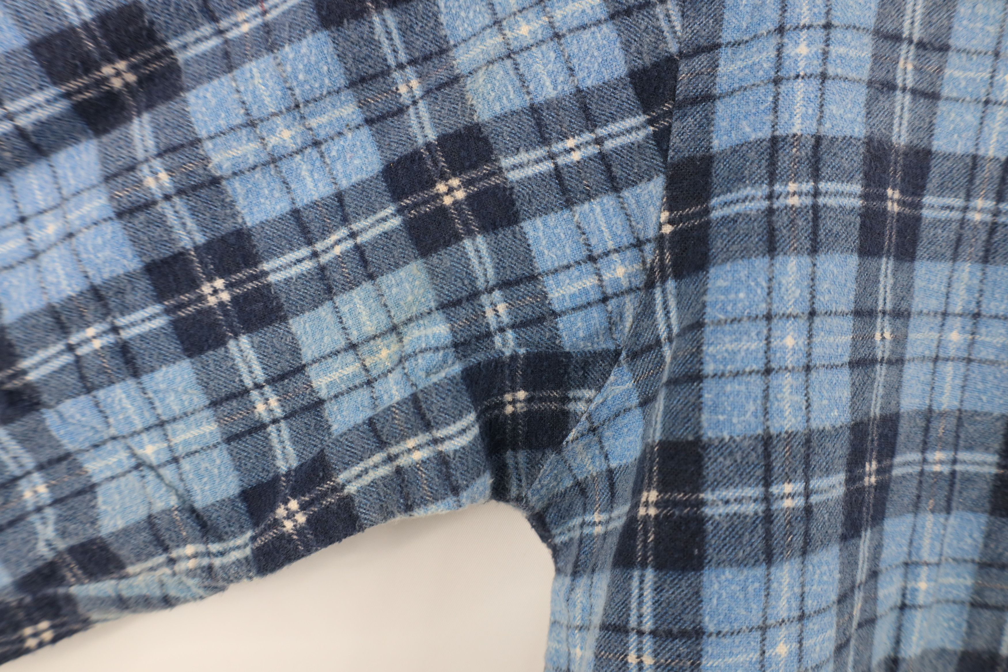 Vintage Vintage 70s Streetwear Flannel Collared Button Shirt Plaid Size US S / EU 44-46 / 1 - 10 Thumbnail