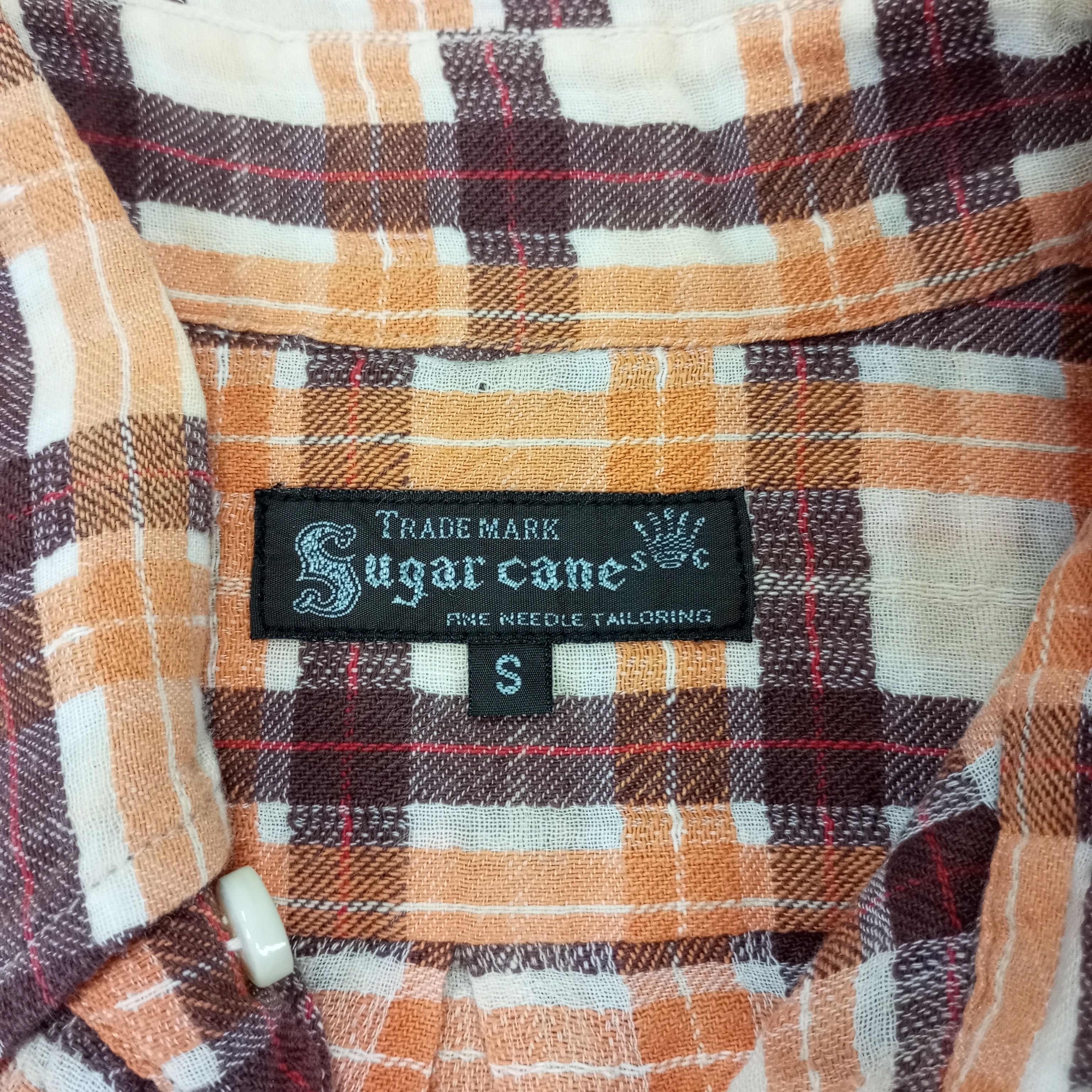 Japanese Brand × Sugar Cane × Vintage Sugar Cane Streetwear Casual Style Shirt Size US S / EU 44-46 / 1 - 5 Thumbnail