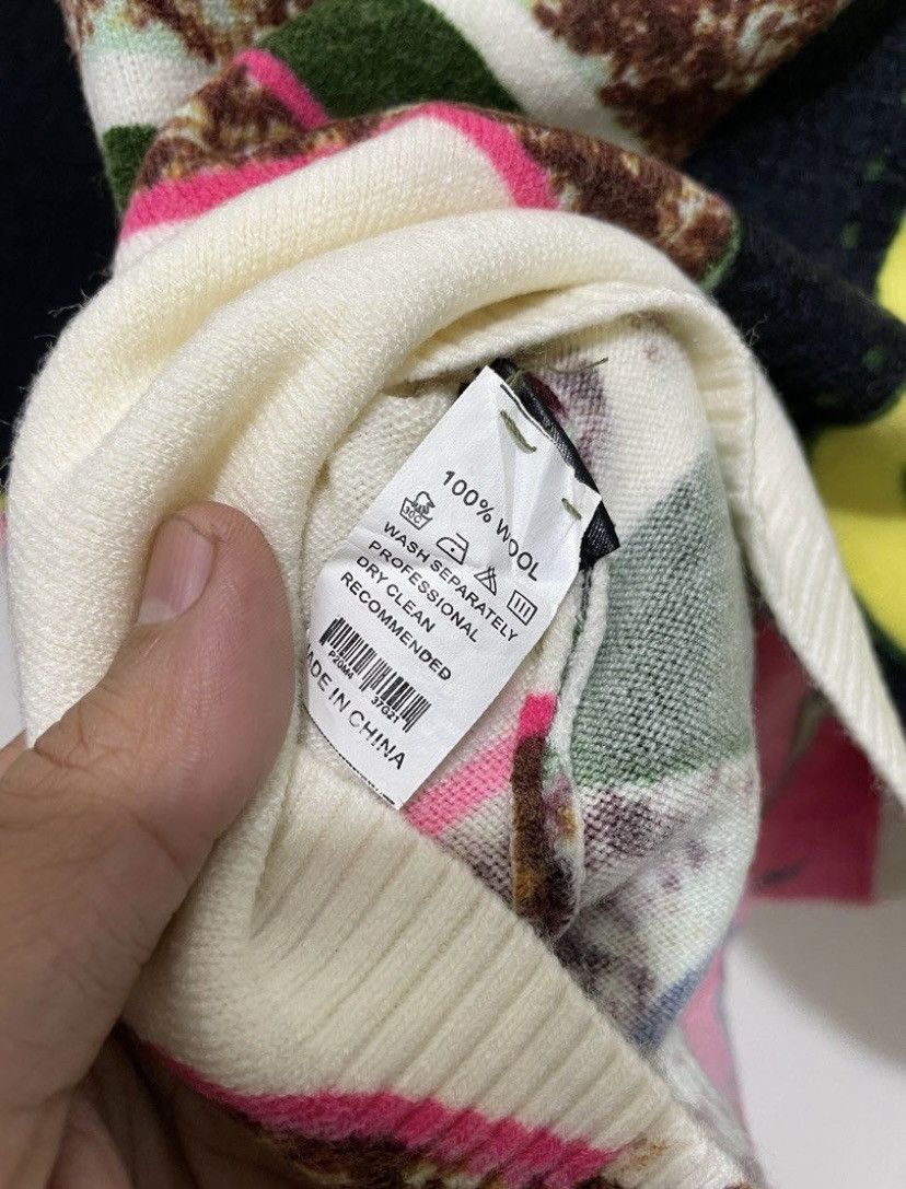 Japanese Brand × Vintage Vintage Cardigan Wool Custo Barcelona Printed Zip Up Size S / US 4 / IT 40 - 6 Thumbnail
