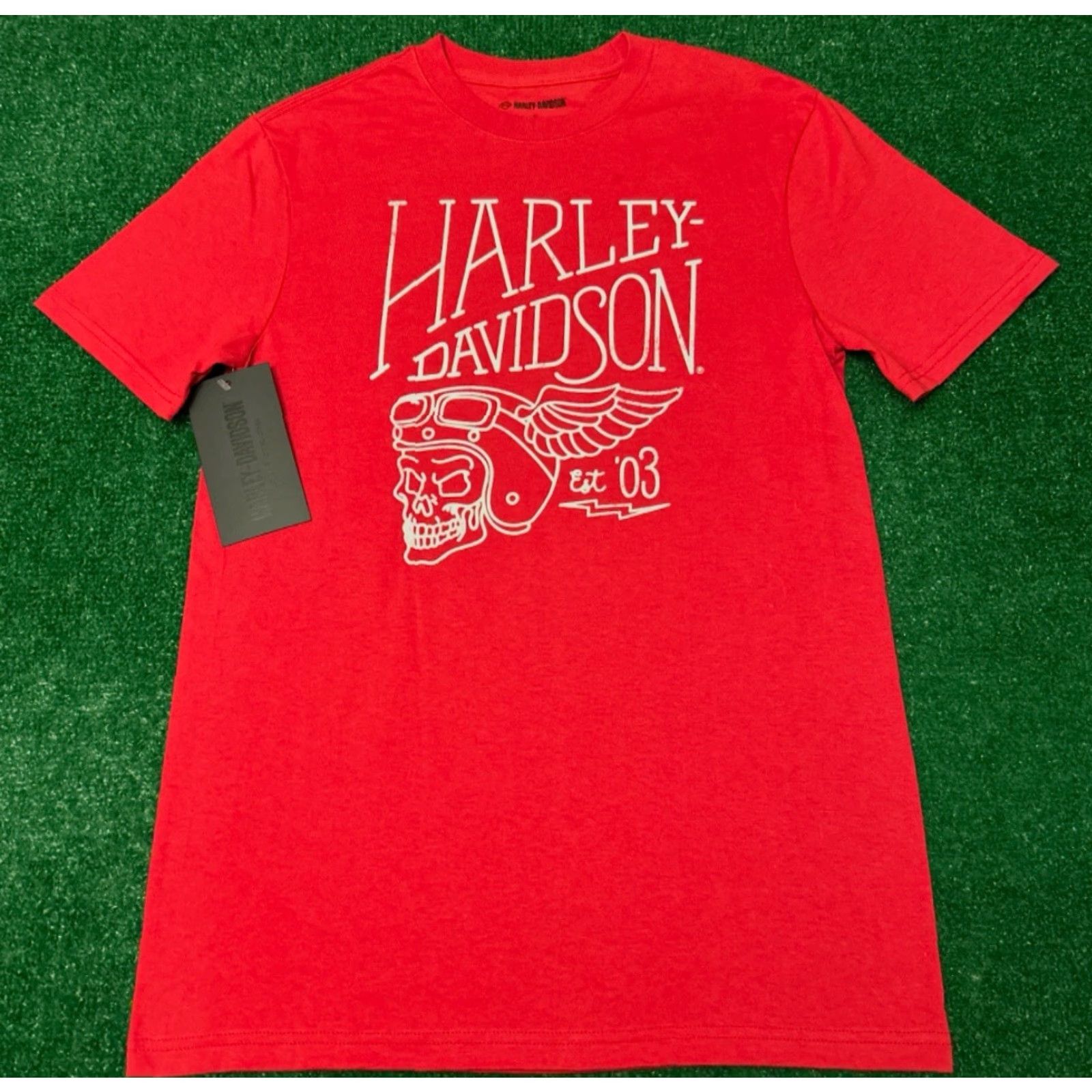 Harley Davidson Harley Davidson Skull Wings Eagle Graphic Coco Florida Shirt Sz Small New NWT Size US S / EU 44-46 / 1 - 4 Thumbnail