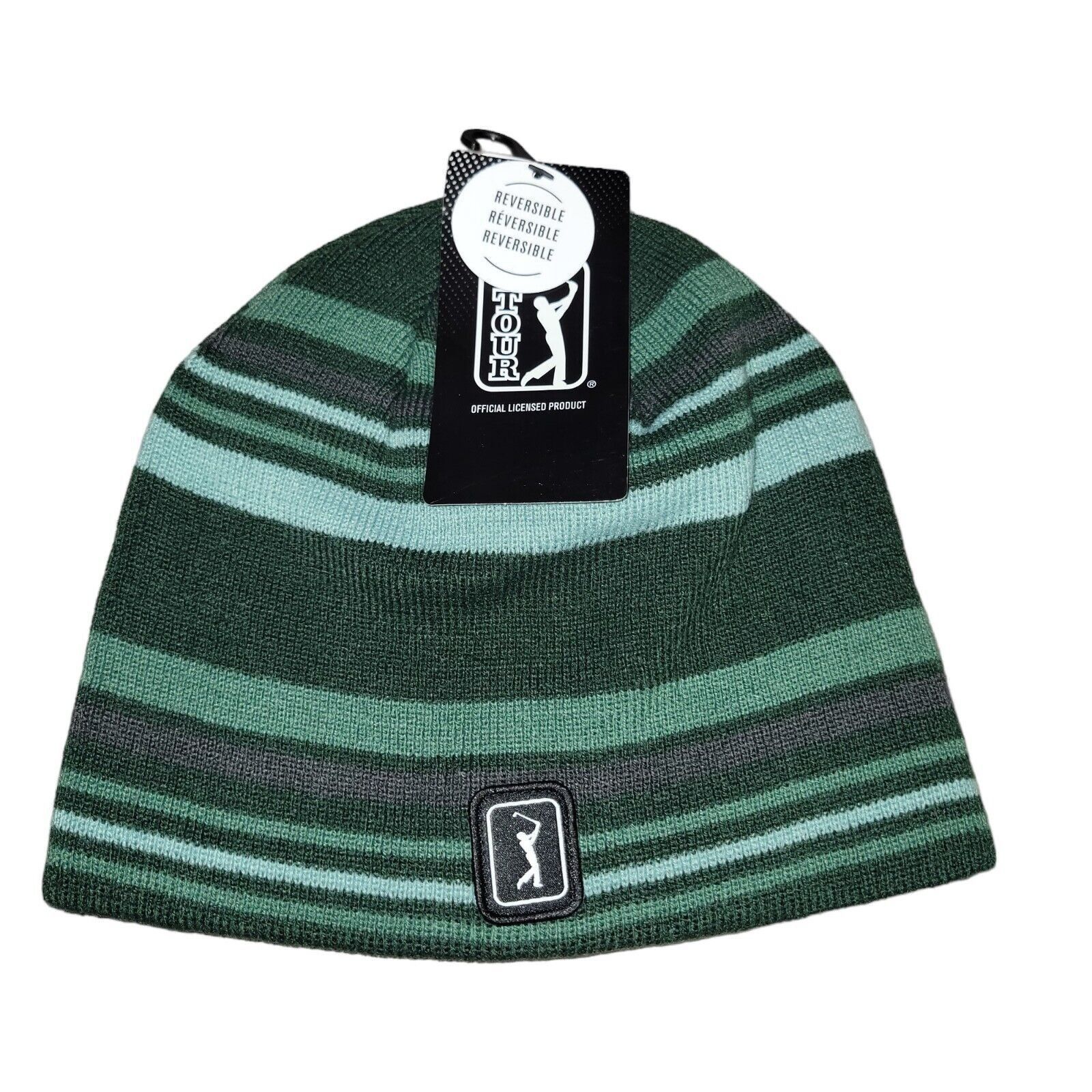 PGA Tour Men's PGA Reversible Beanie. One Size. New With Tags Size ONE SIZE - 1 Thumbnail