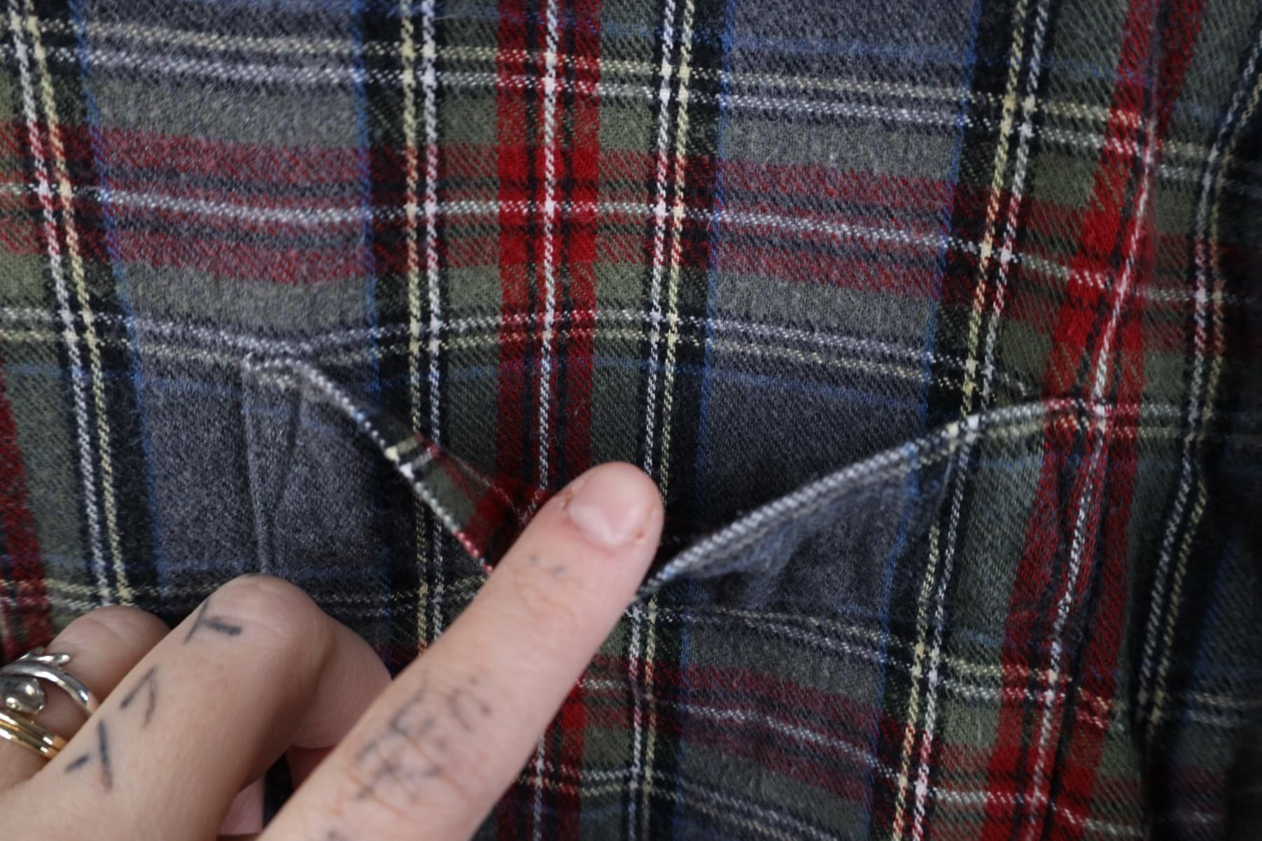 L.L. Bean Vintage 90s LL Bean Flannel Collared Button Down Shirt Plaid Size US M / EU 48-50 / 2 - 4 Thumbnail
