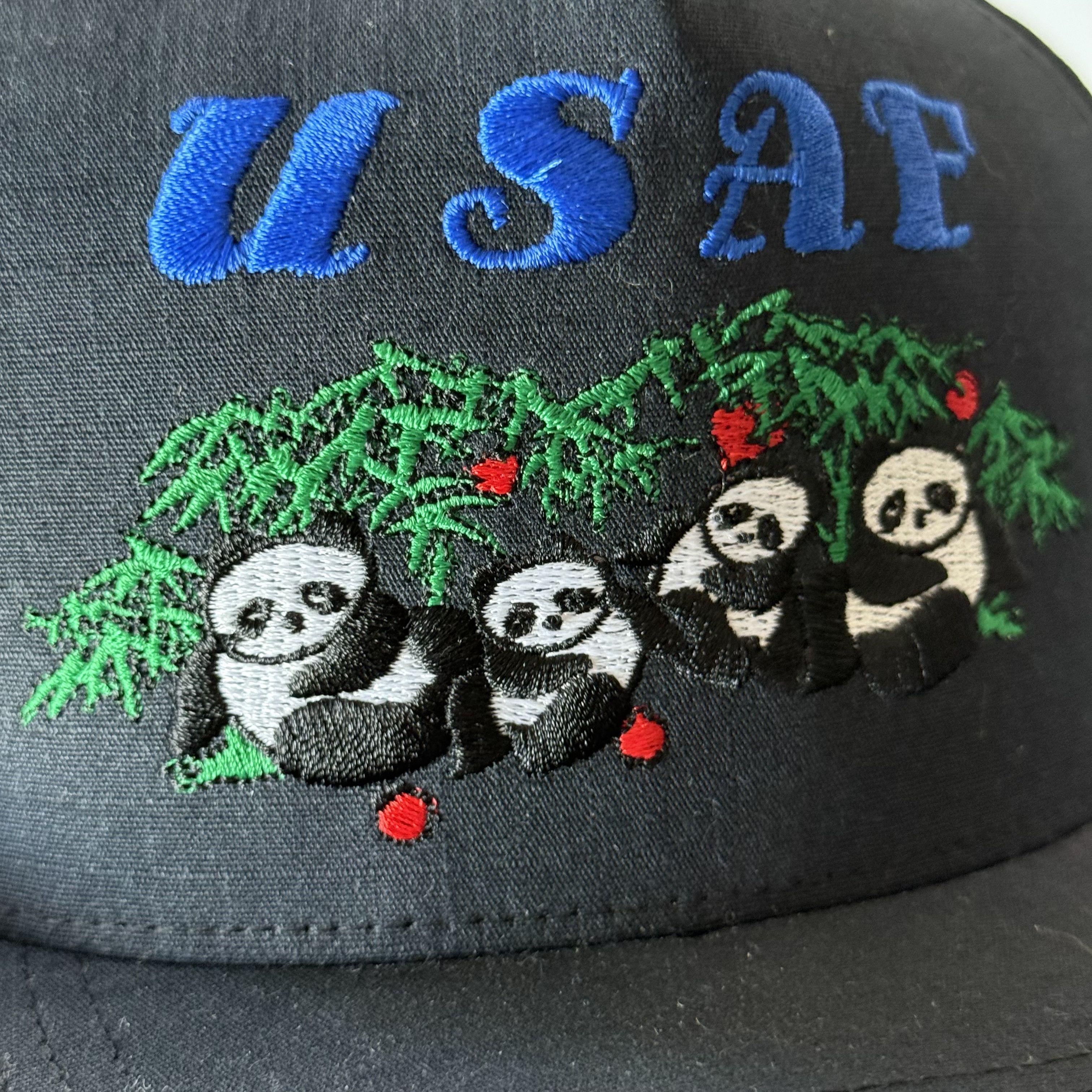 Supreme SS17 Supreme USAF Pandas 5-Panel Hat Size ONE SIZE - 6 Thumbnail