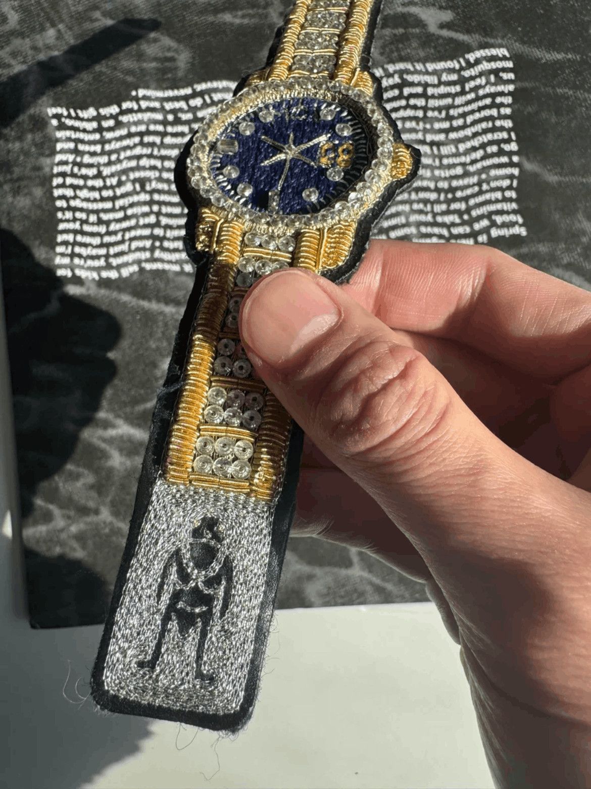 Walter Van Beirendonck Walter Van Beireendonck Fake Watch Bracelet Size ONE SIZE - 5 Thumbnail