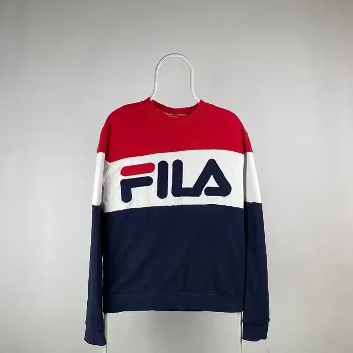 Fila Fila sweatshirt band tee big logo size Medium Size US M / EU 48-50 / 2 - 1 Thumbnail