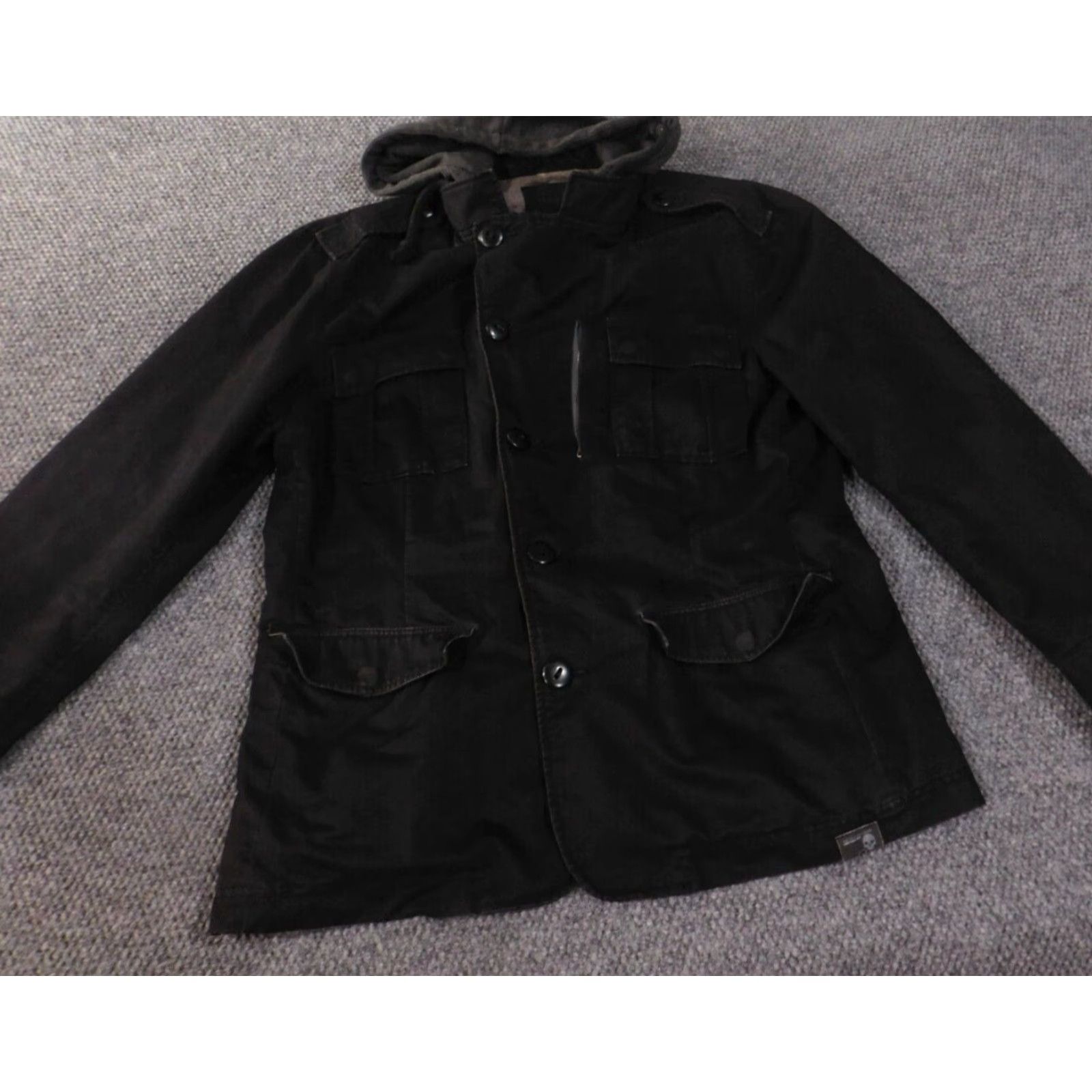 Calvin Klein Calvin Klein Jacket Mens XL black bomber zip Pockets Logo Knit Bomber Casual Fall Winter Regular Size US XL / EU 56 / 4 - 2 Thumbnail