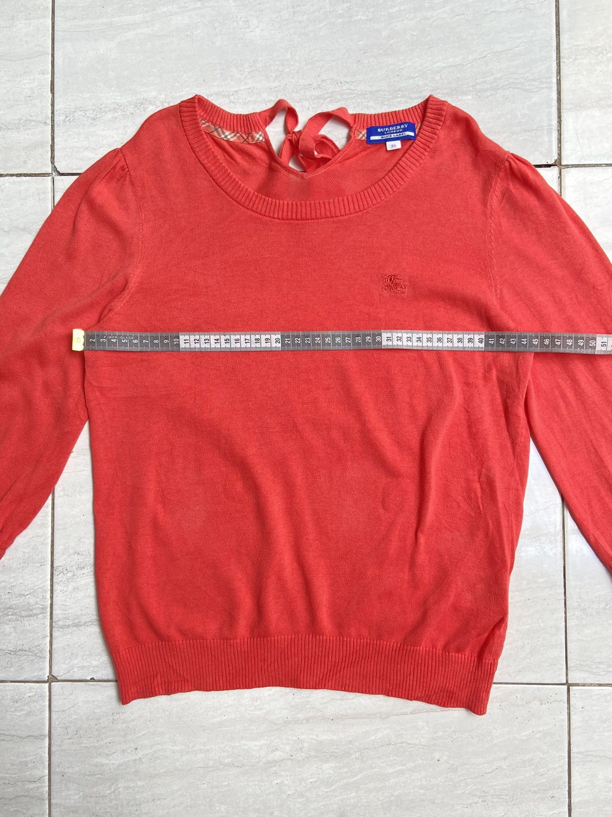 Burberry BURBERRY Long Sleeve T-shirt Size US XS / EU 42 / 0 - 7 Thumbnail