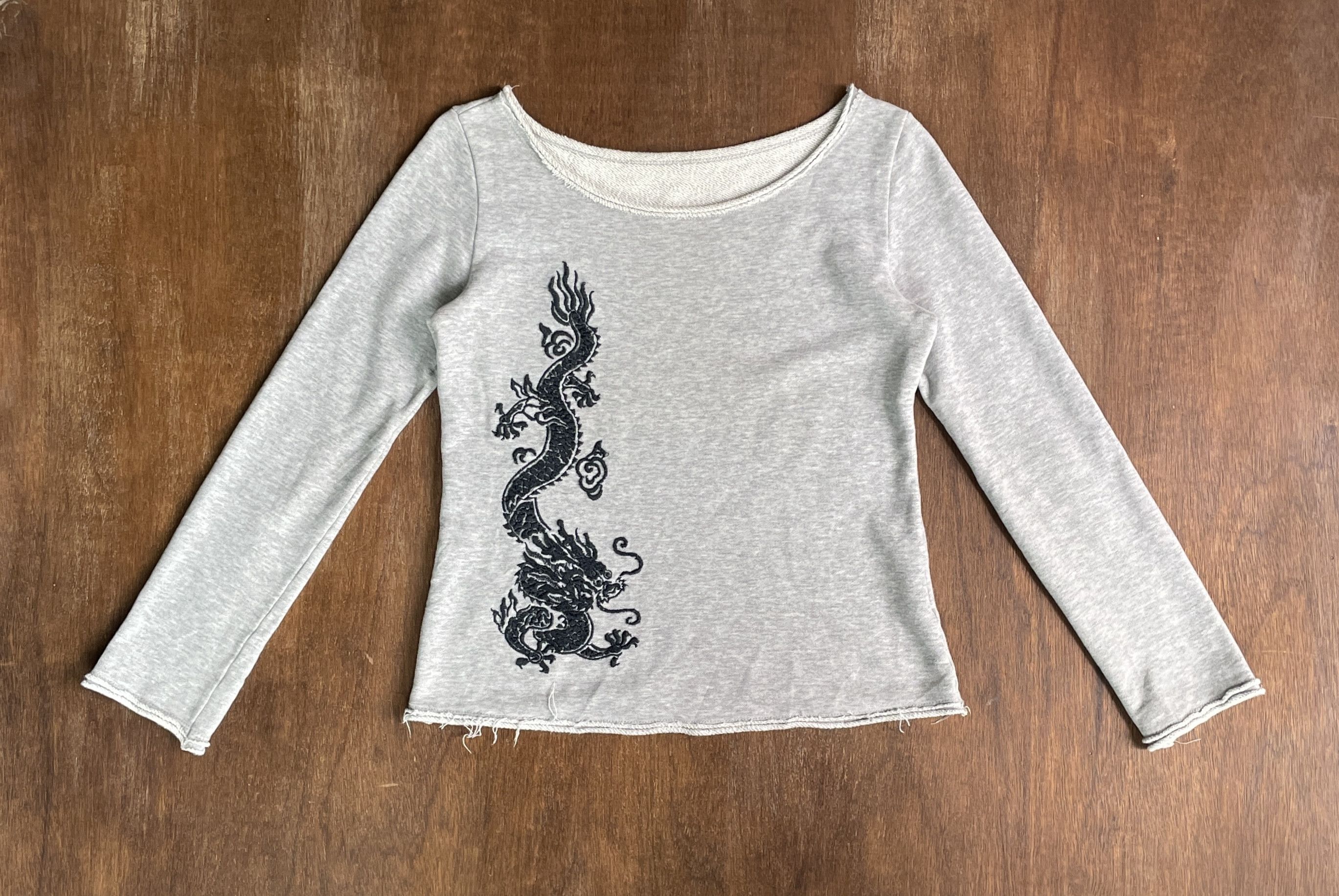 Vivienne Tam VIVIENNE TAM Black Dragon Embroidery Top Size S / US 4 / IT 40 - 1 Thumbnail
